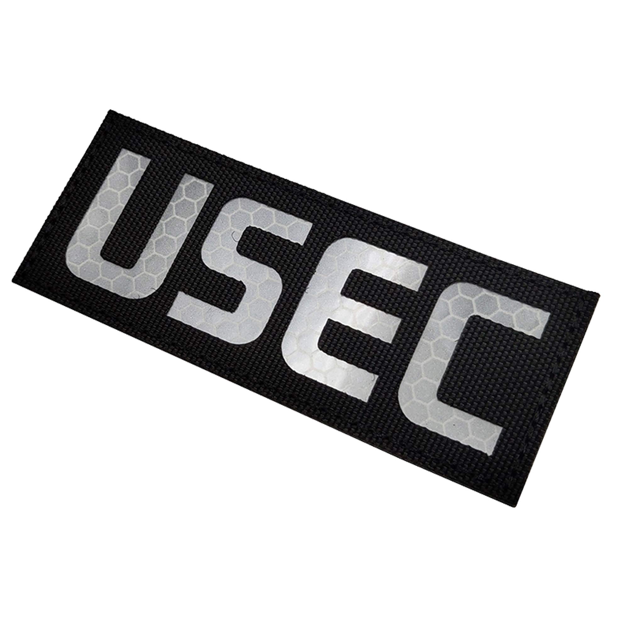 4 Pack Russia Escape from Tarkov Bear USEC IR Infrared Reflective Patch - Tactical Military Badges Decorative Appliques - Hook and Loop Fastener Backing - Image 9
