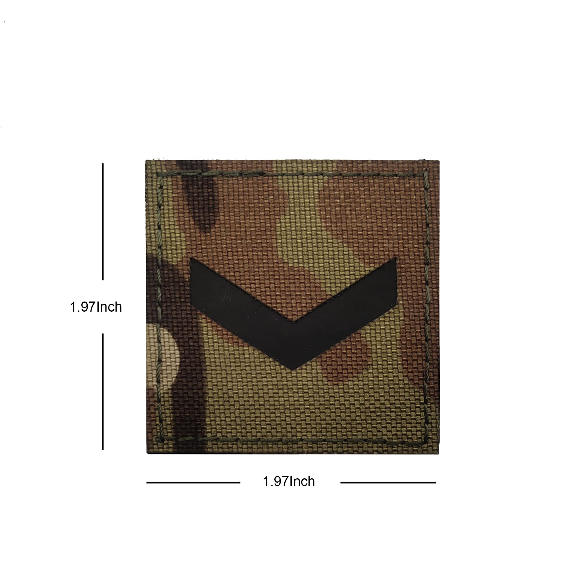 6 Pack Infrared Reflective Patch American Flag Army Rank 101st Airborne Division Applique Patches Tactical Emblem Military Morale Badges - Image 4