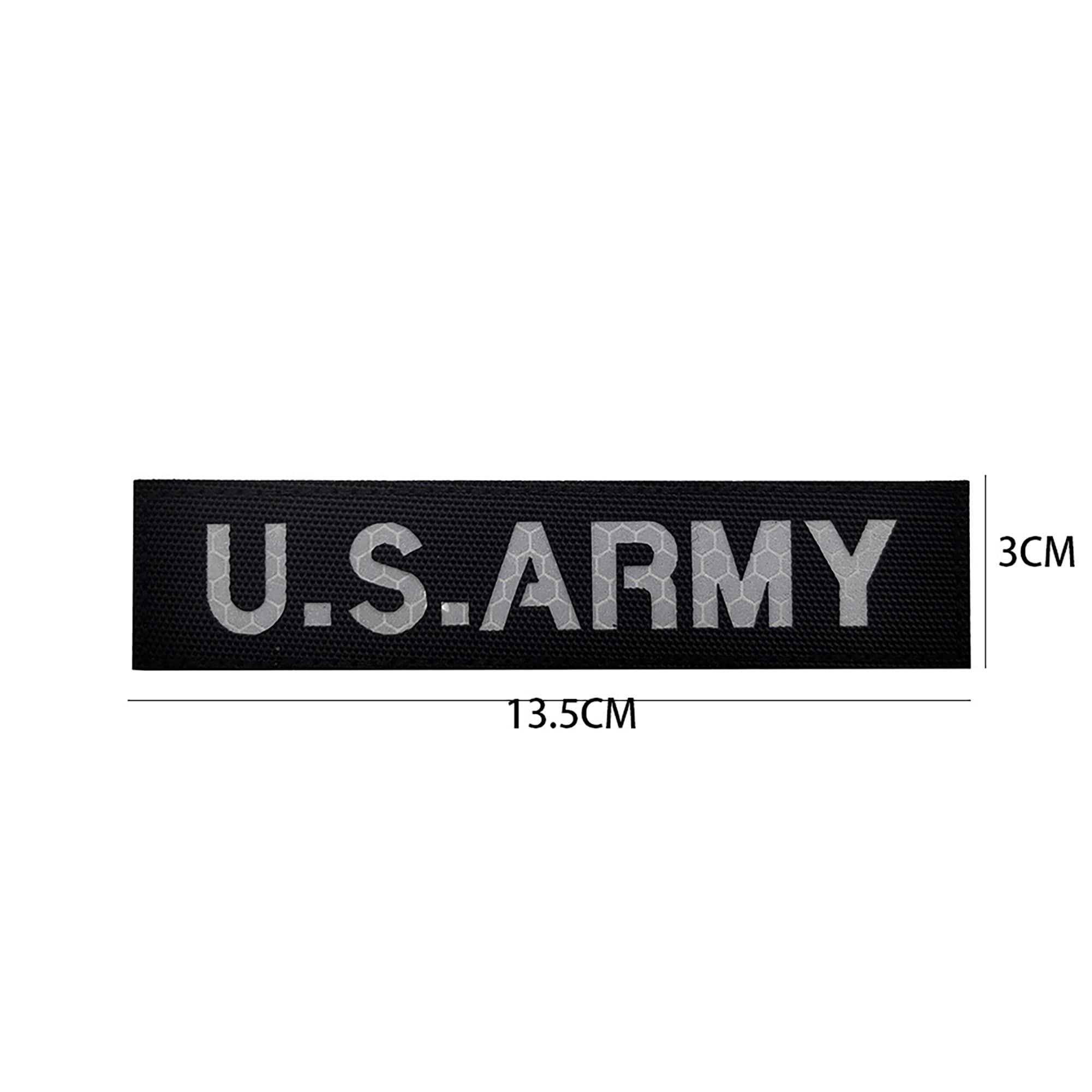 6 Pack Infrared Reflective Patch American Flag Army Rank 101st Airborne Division Applique Patches Tactical Emblem Military Morale Badges - Image 9