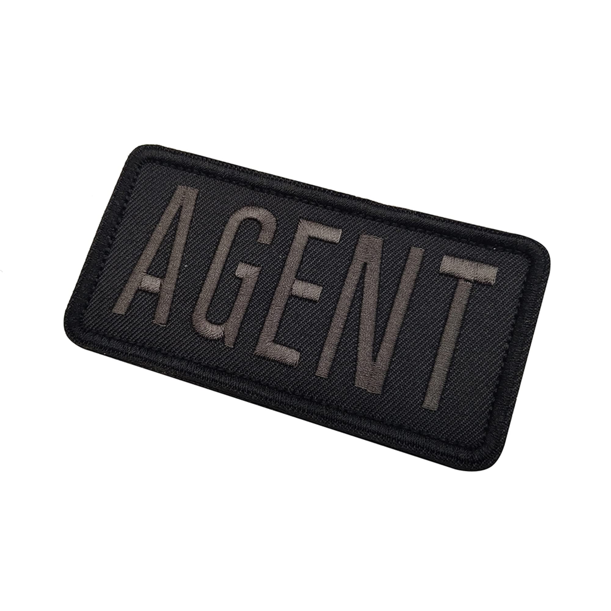 Agent Embroidered Patches Appliques Military Tactical Halloween Cosplay Costume Sewing Applique Emblem Armband Badges for Motorcycle Rider or Bikers Veteran Vest (10x5cm/3.94x1.97Inch) - Image 8
