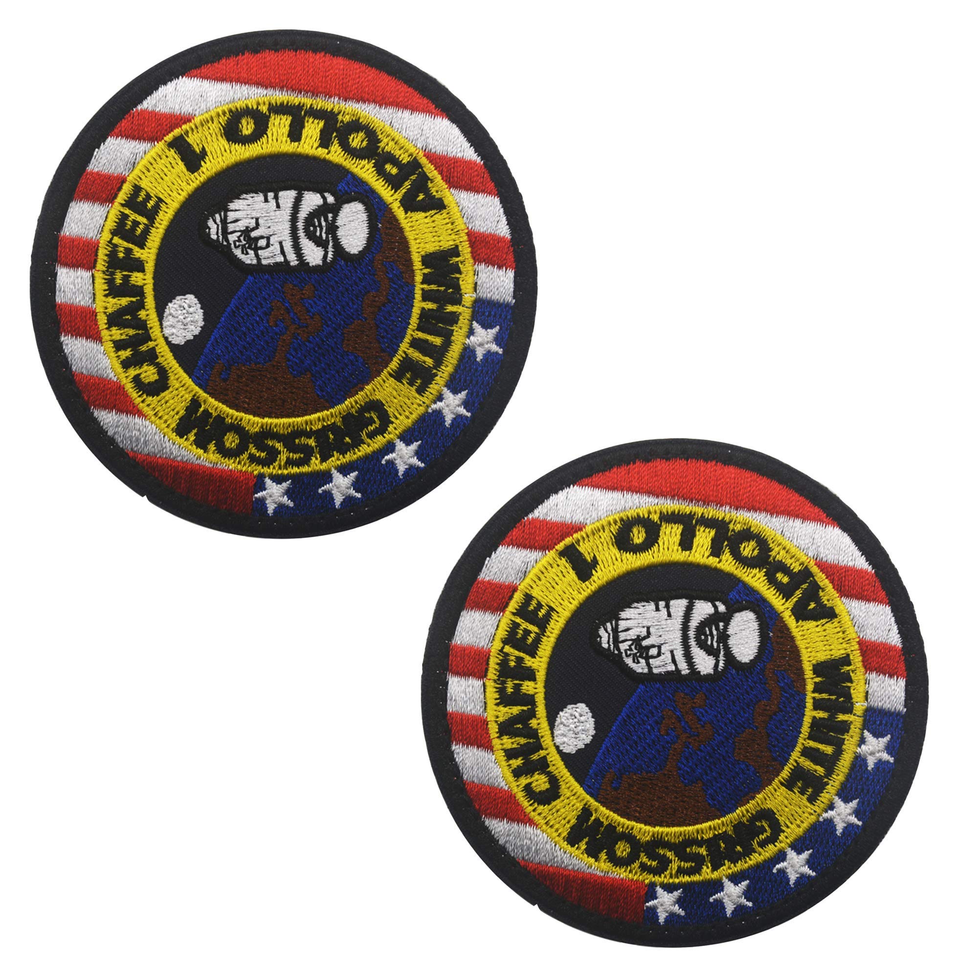 Apollo Mission Patch Set Apollo1,7,8,9,10,11,12,13,14,15,16,17, Space Embroidered Patches,60th Anniversary Logo, DIY Embroidered Patch Costume Applique Badge Set - Image 4