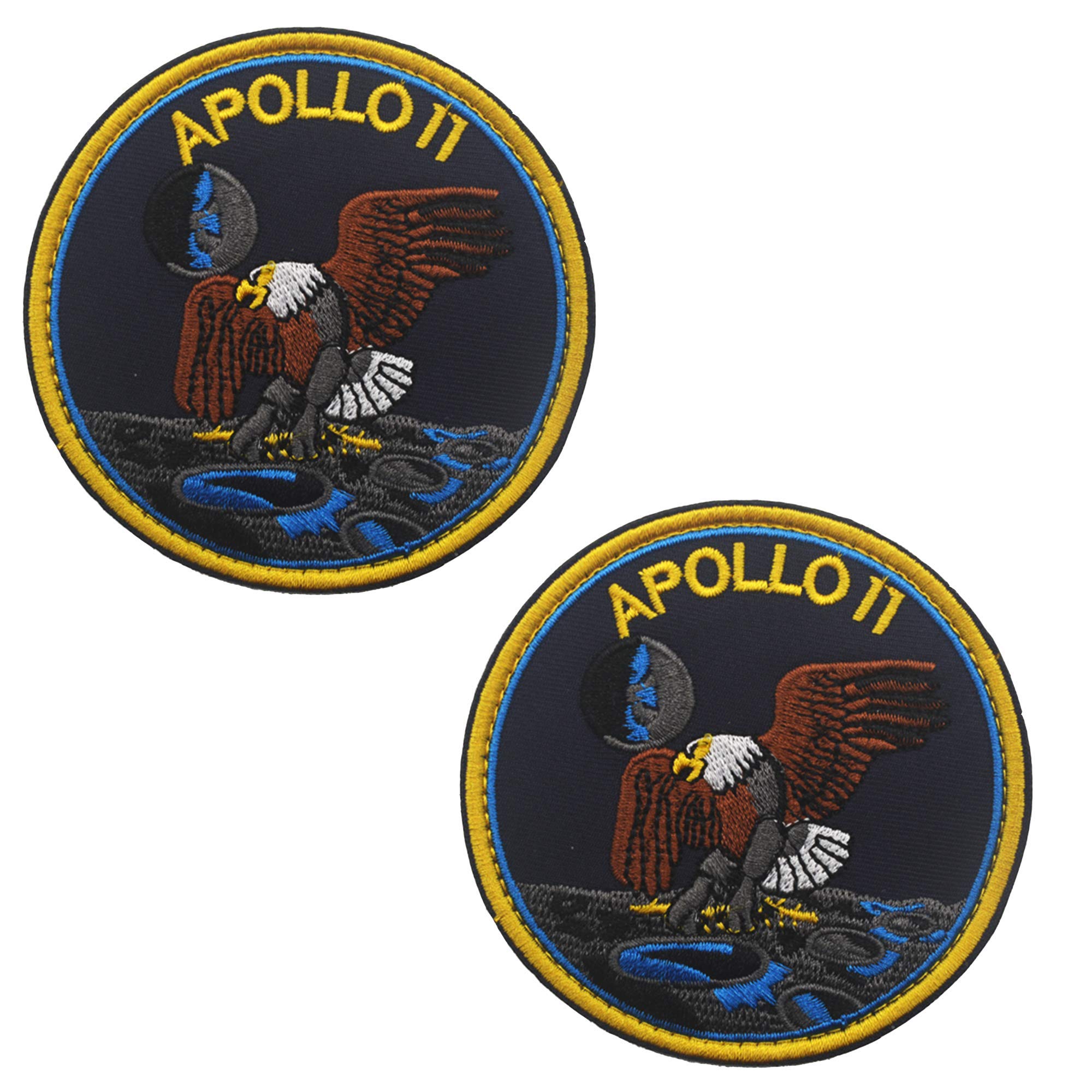 Apollo Mission Patch Set Apollo1,7,8,9,10,11,12,13,14,15,16,17, Space Embroidered Patches,60th Anniversary Logo, DIY Embroidered Patch Costume Applique Badge Set - Image 5