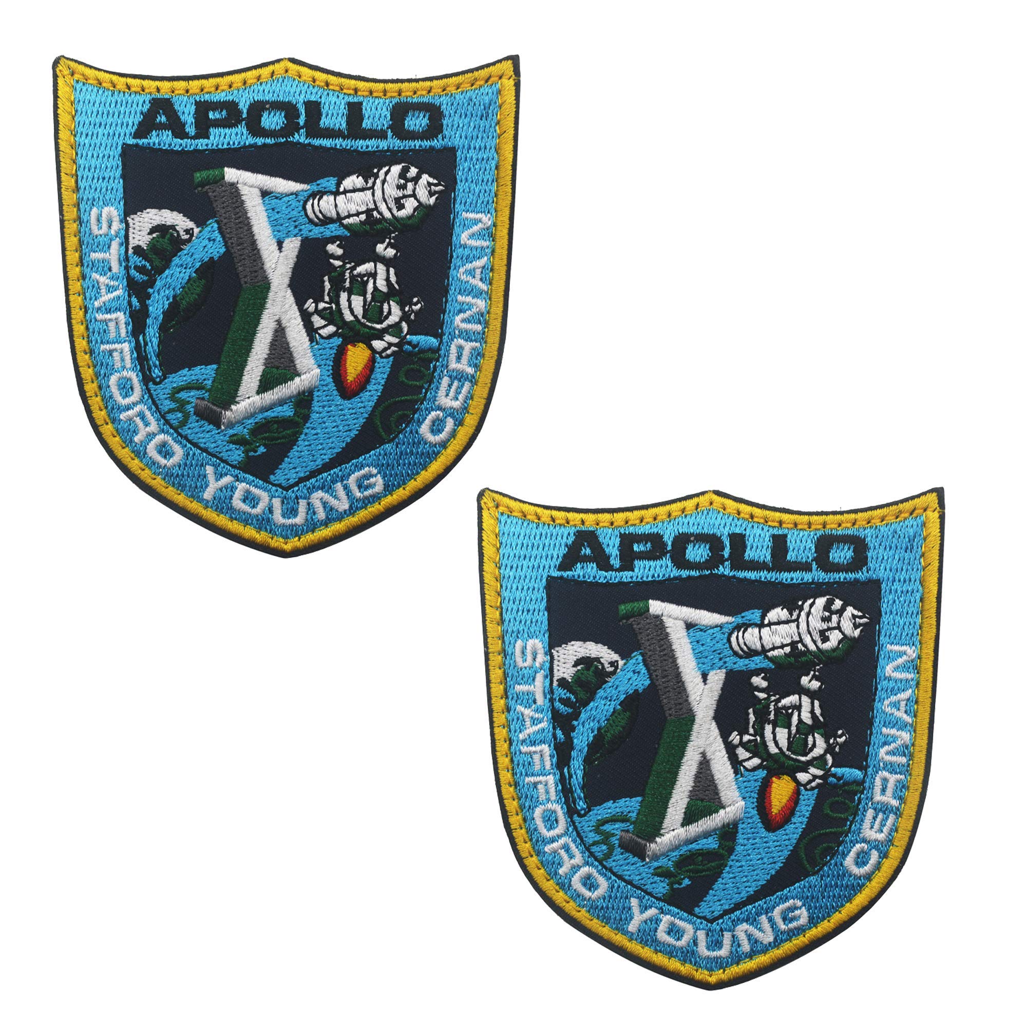 Apollo Mission Patch Set Apollo1,7,8,9,10,11,12,13,14,15,16,17, Space Embroidered Patches,60th Anniversary Logo, DIY Embroidered Patch Costume Applique Badge Set - Image 6
