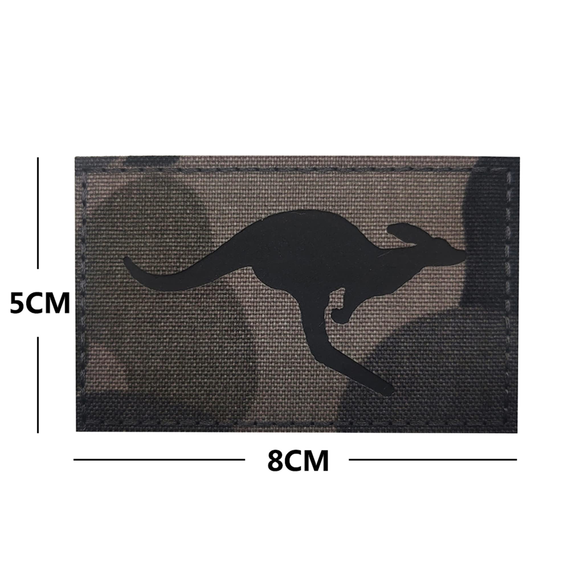 Australian Kangaroo Flag Infrared Reflective Applique Patches Australian Flags Patch Tactical Military Emblem Armband Badges - Image 7