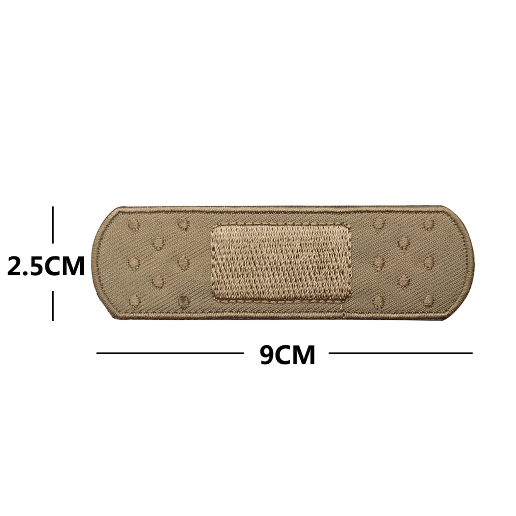 Cute Bandage Appliques Patches, Band Aid Funny Fabric Embroidered Applique Patches, Tactical Armband Emblem Badges Hook and Loop Fastener Backing Sewing Repair Patches for Jackets, Jeans, Clothes - Image 4