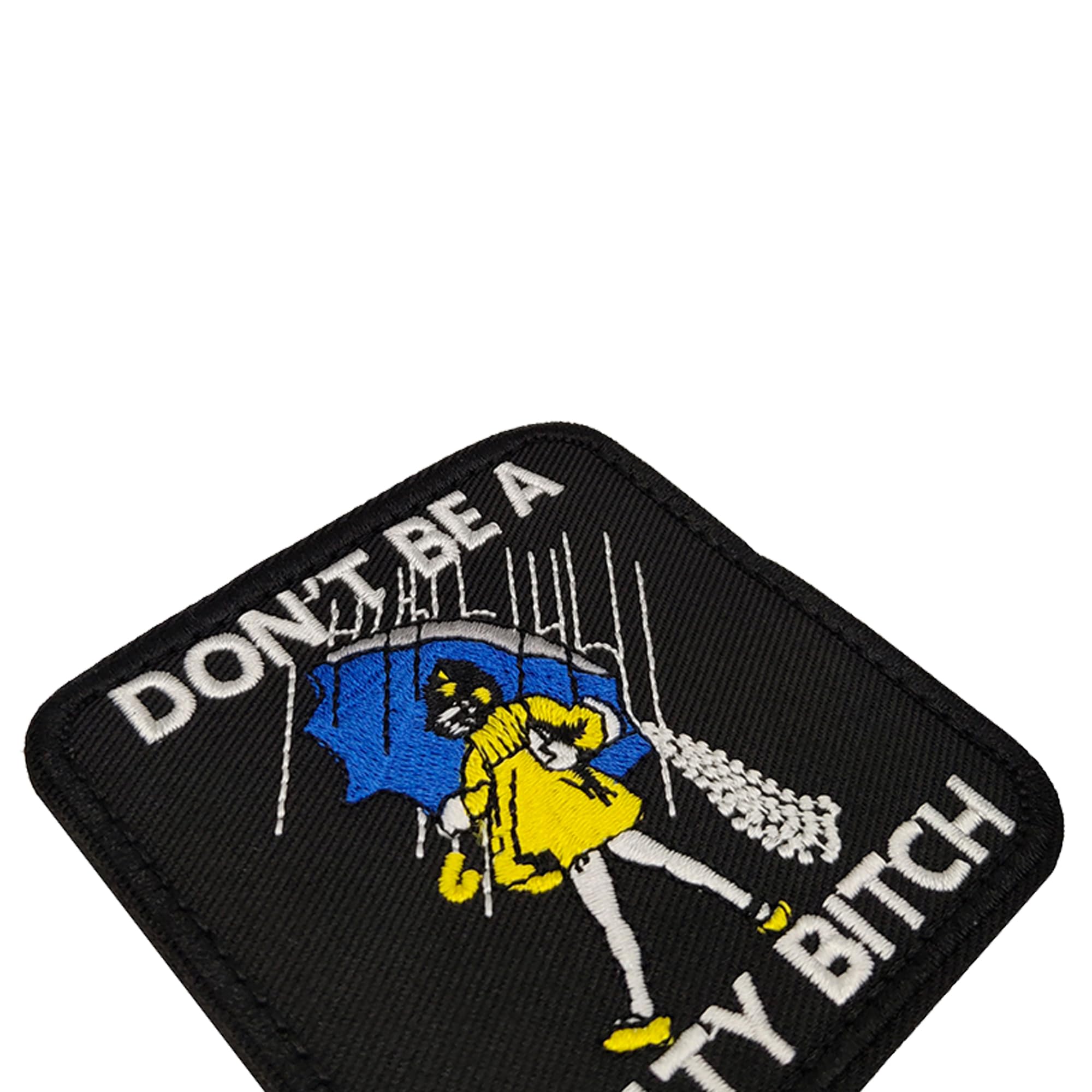 Don't Be A Salty Bitch Embroidered Appliqué Patches Women Funny Applique Patches Tactical Combat Armband Emblem Badges - Image 6