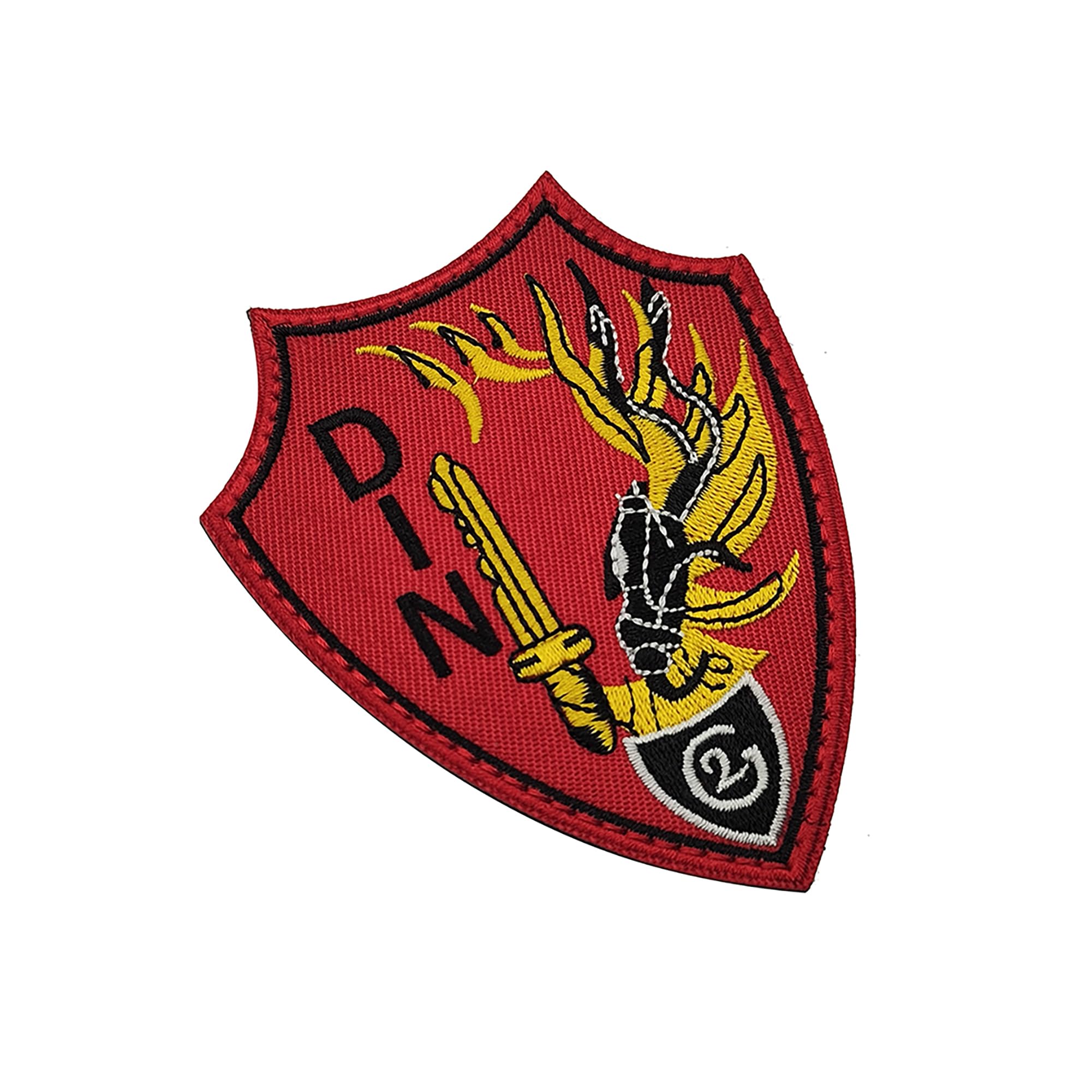 French Foreign Legion Embroidered Appliques Patches, Legion Etrangere Military Hook and Loop Fastener Backing Patch Applique Tactical Emblem Badges, Set of 2, Assorted Designs - Image 8