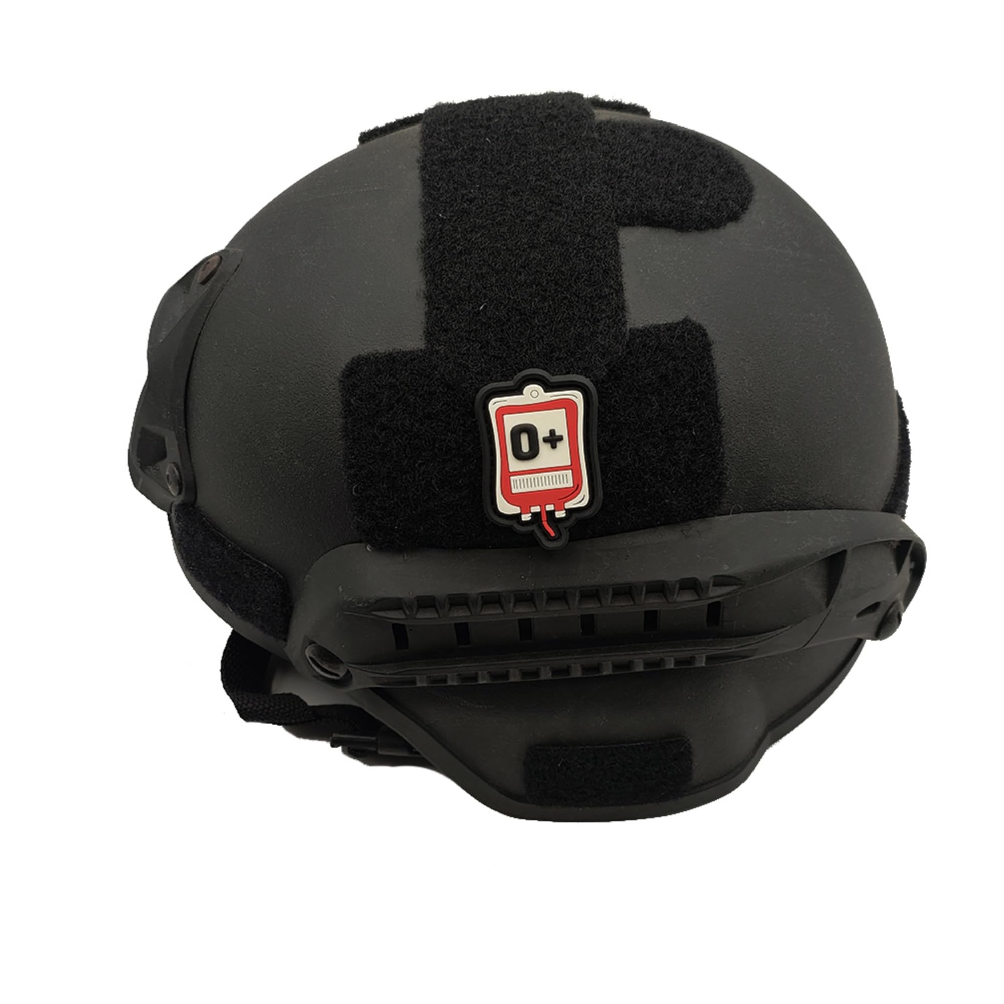Funny Blood Type PVC Patch, O+ Positive POS Blood Type PVC Rubber Patches, Medical Bag Decorative Appliques with Hook and Loop Fastener Backing Badges for Clothes, Backpacks, Helmet, Tactical Gears - Image 4