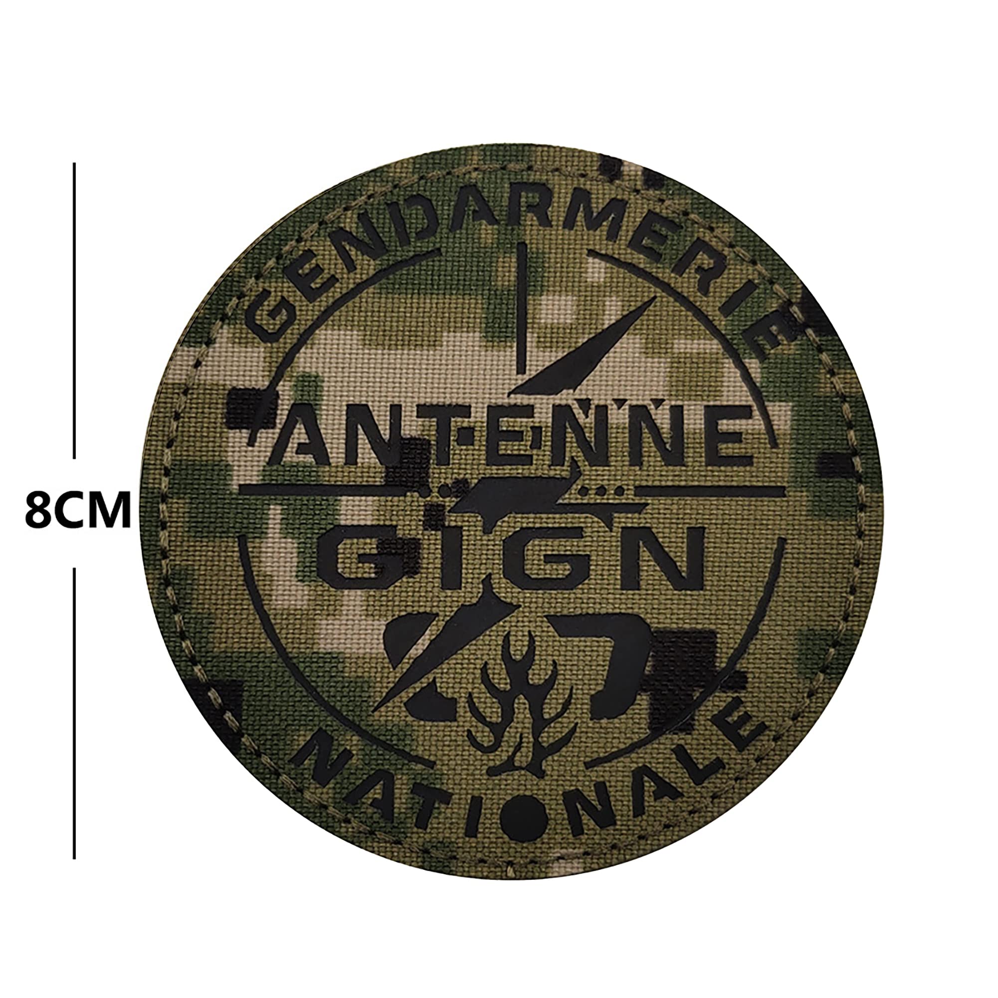 GIGN France Gendarmerie National Infrared Reflective Patches Appliques French Antenne Tactical Military Emblem Badges - Image 5