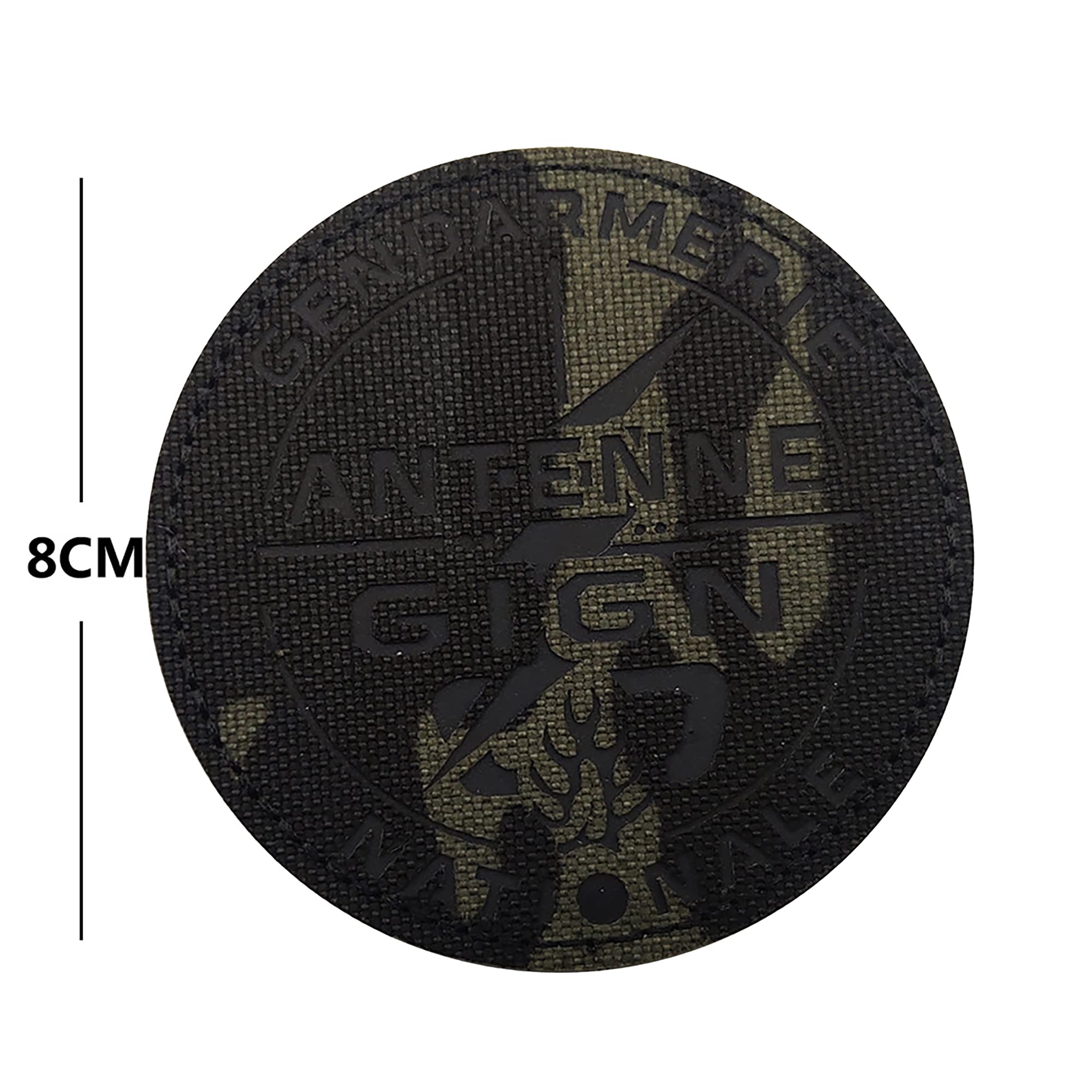 GIGN France Gendarmerie National Infrared Reflective Patches Appliques French Antenne Tactical Military Emblem Badges - Image 6