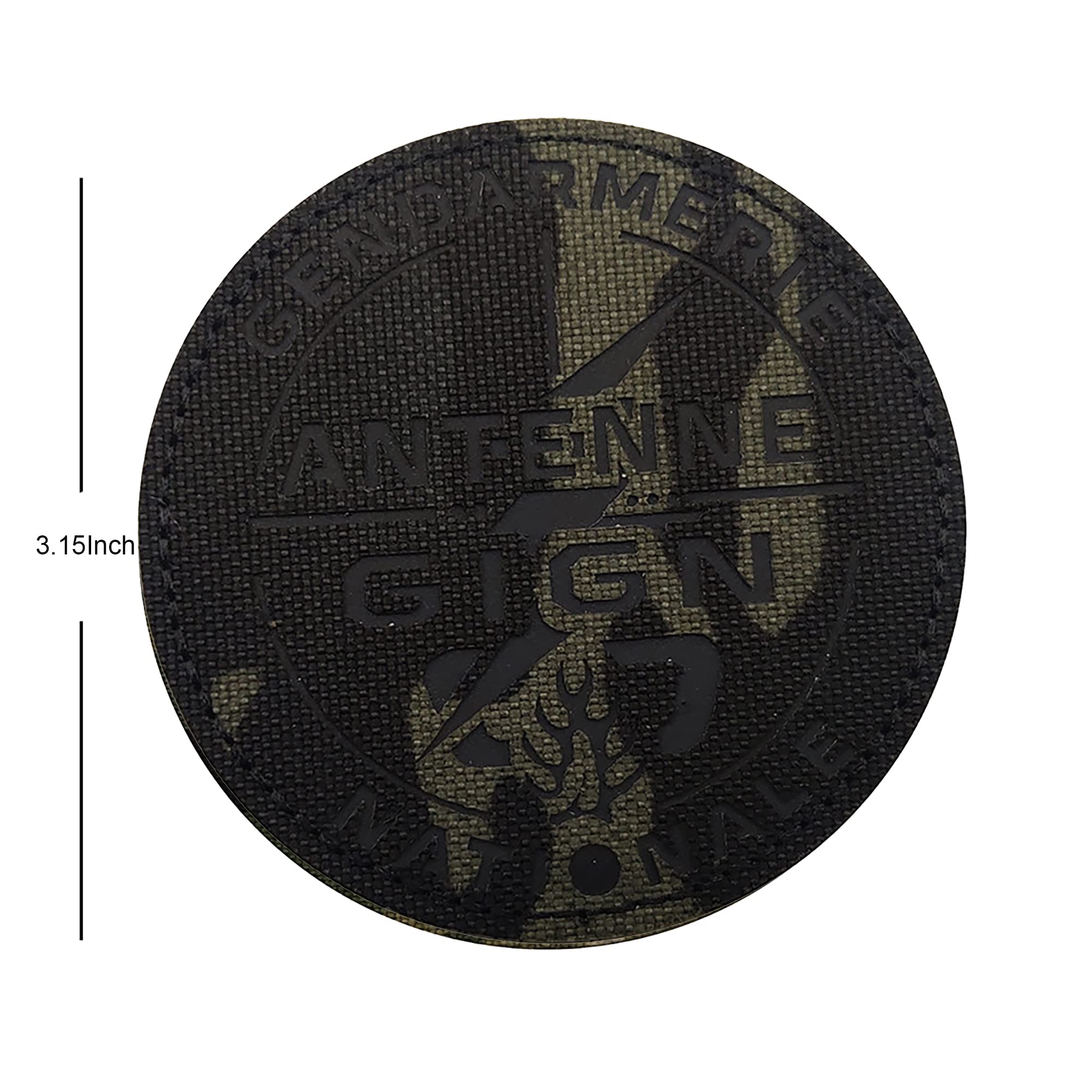 GIGN France Gendarmerie National Infrared Reflective Patches Appliques French Antenne Tactical Military Emblem Badges - Image 7