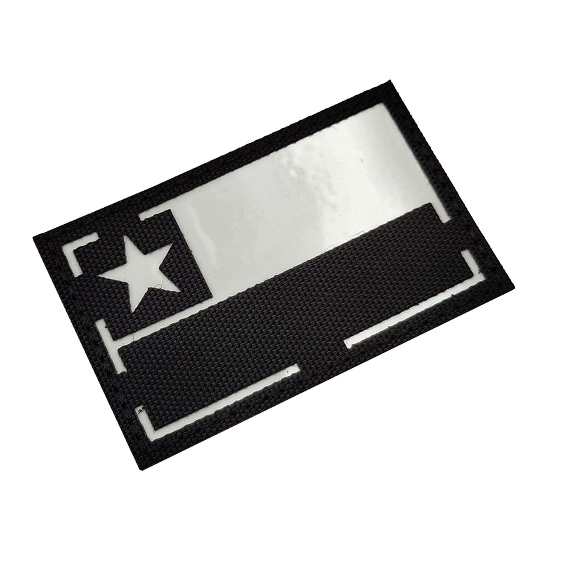 Glow Dark Chile Flag Patch Chilean Flags Patchs Tactical Military Fastener Hook and Loop Backing Badges Decorative Appliques - Image 6