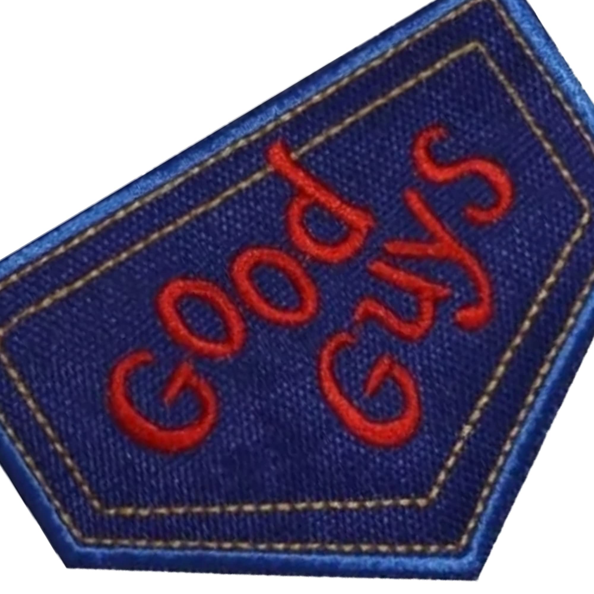 Good Guys Applique Patches, Cute Funny Fabric Embroidered Appliqué Patches, Tactical Armband Badges Emblem Applique Attachment Hook Fastener Backing Sewing Repair Patches for Jackets, Jeans, Clothes - Image 5