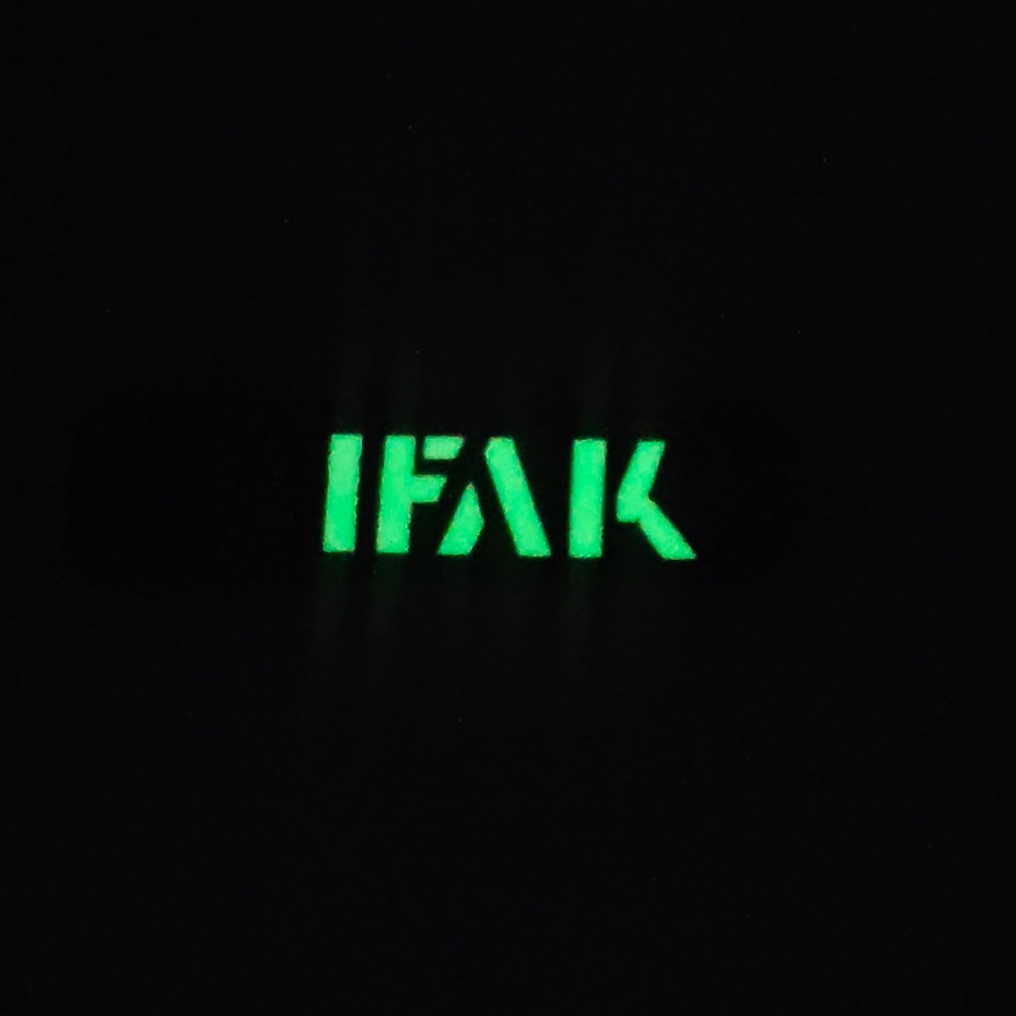 IFAK Medical Rescue Patch, Glow-in-Dark Reflective, Hook and Loop Backing, 2.95 x 0.78 inches - Image 3