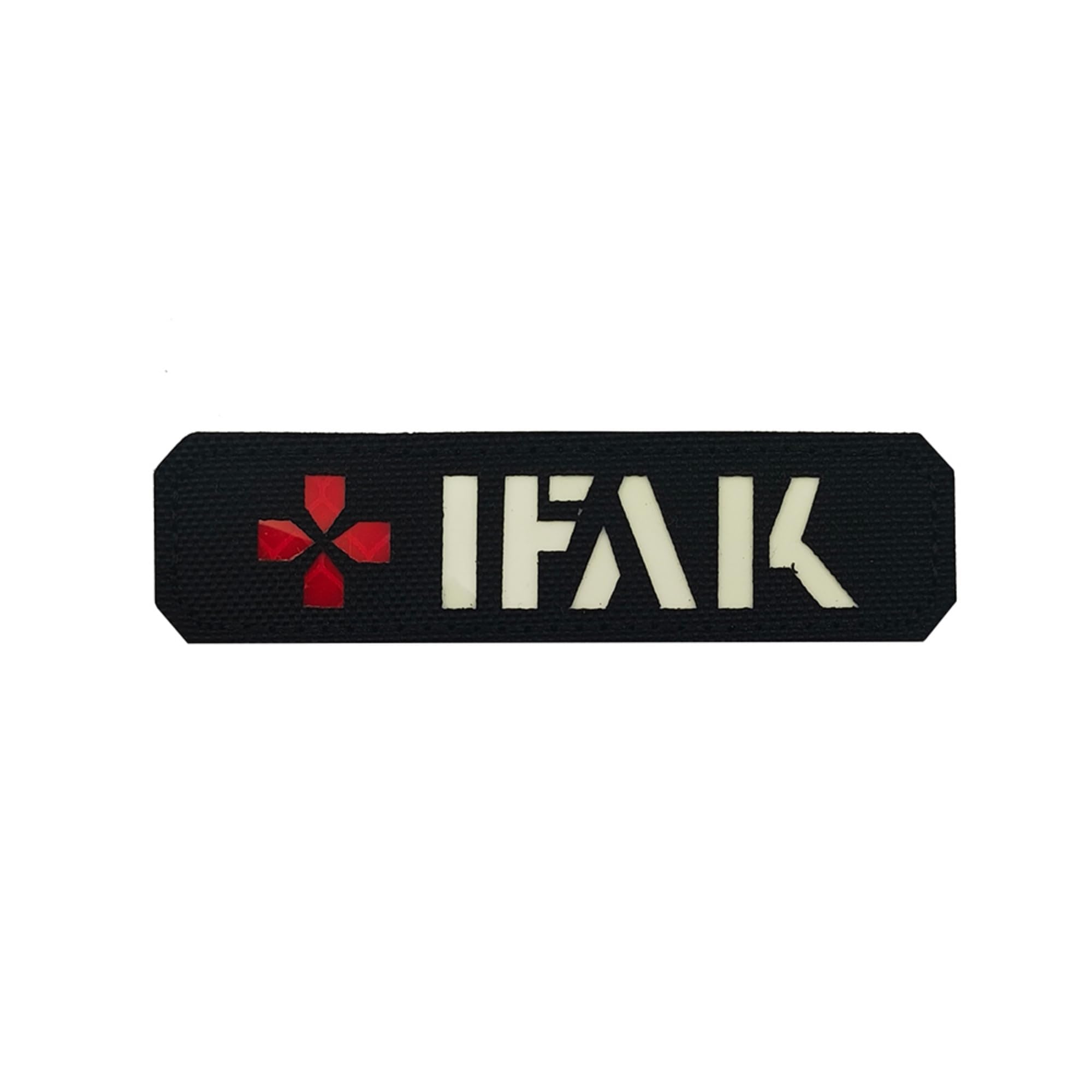 IFAK Medical Rescue Patch, Glow-in-Dark Reflective, Hook and Loop Backing, 2.95 x 0.78 inches - Image 5