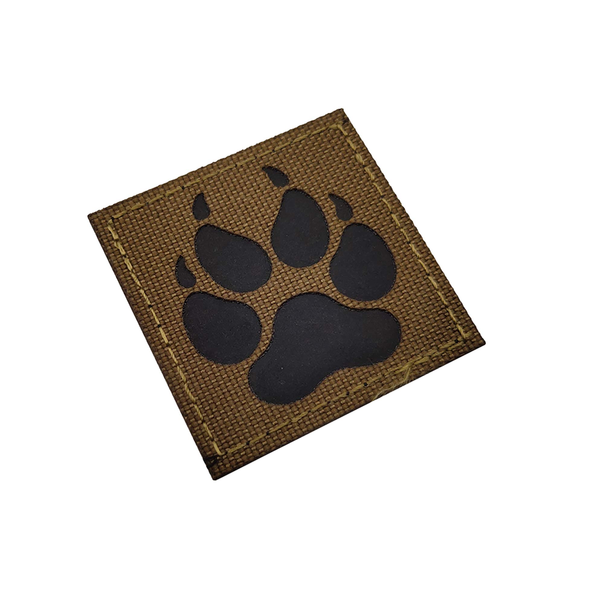 Infrared K9 Dog Handler Tactical Reflective Patches Badges with Hook and Loop Fastener Backing for Military Service Dogs Training Harness K9 Handlers Collar Backpack - Image 9