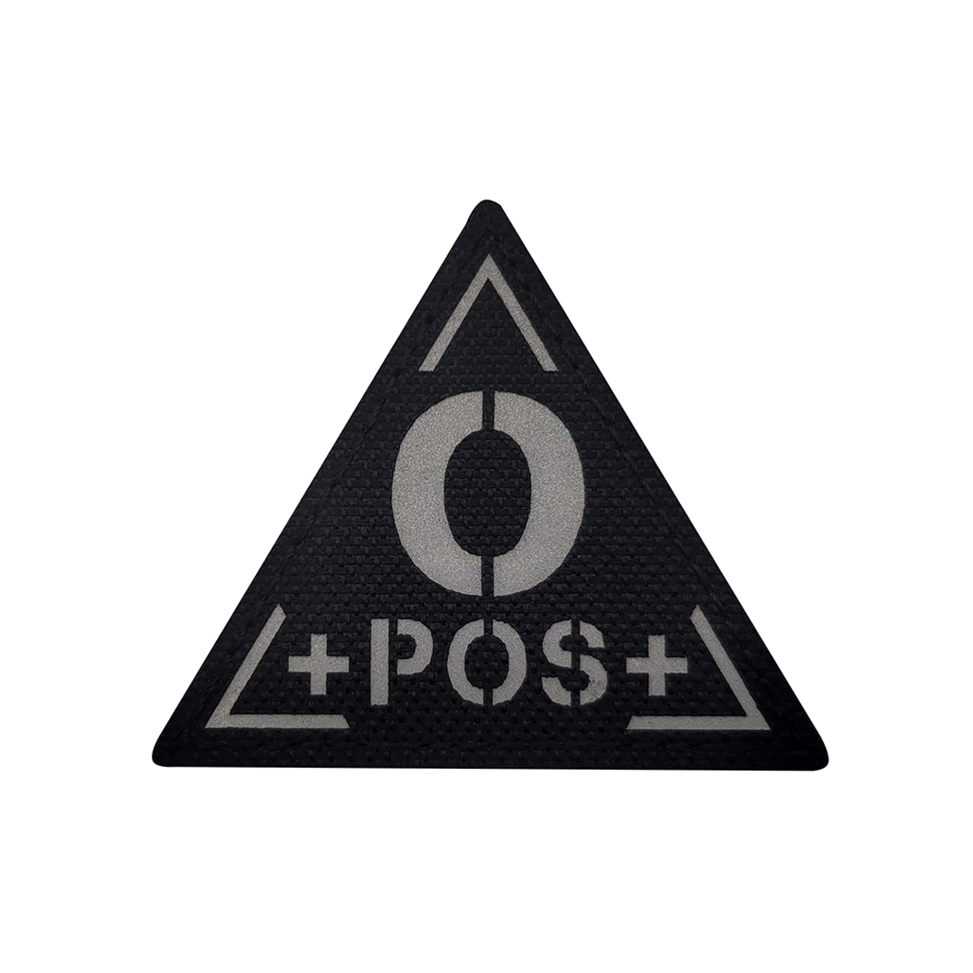 Infrared Reflective Blood Type Patch O Positive POS Applique Patches Tactical Military Emblem Badges - Image 8