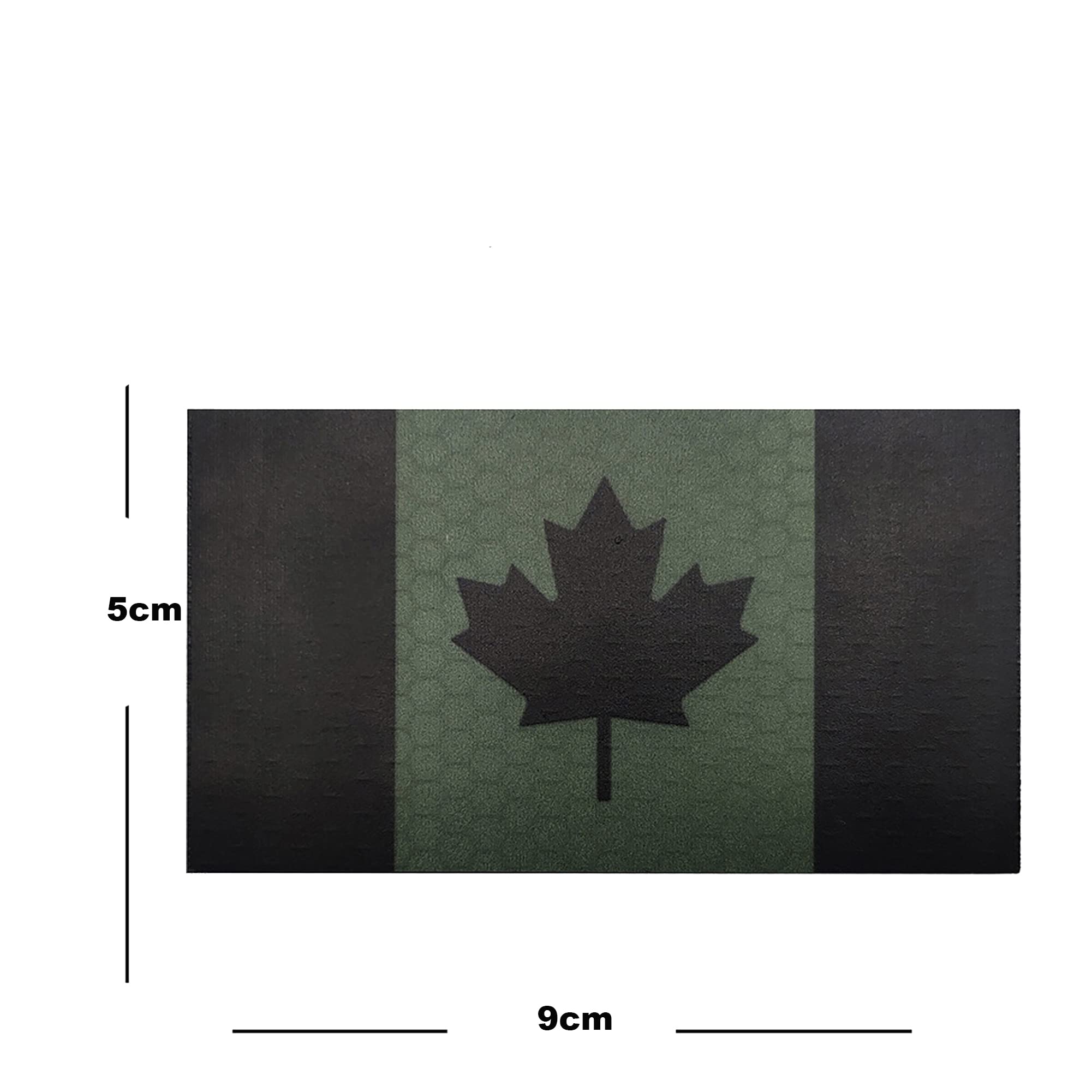 Infrared Reflective Canada Flag Patches Canadian Flags Patch Tactical Military Emblem Badges - Image 3