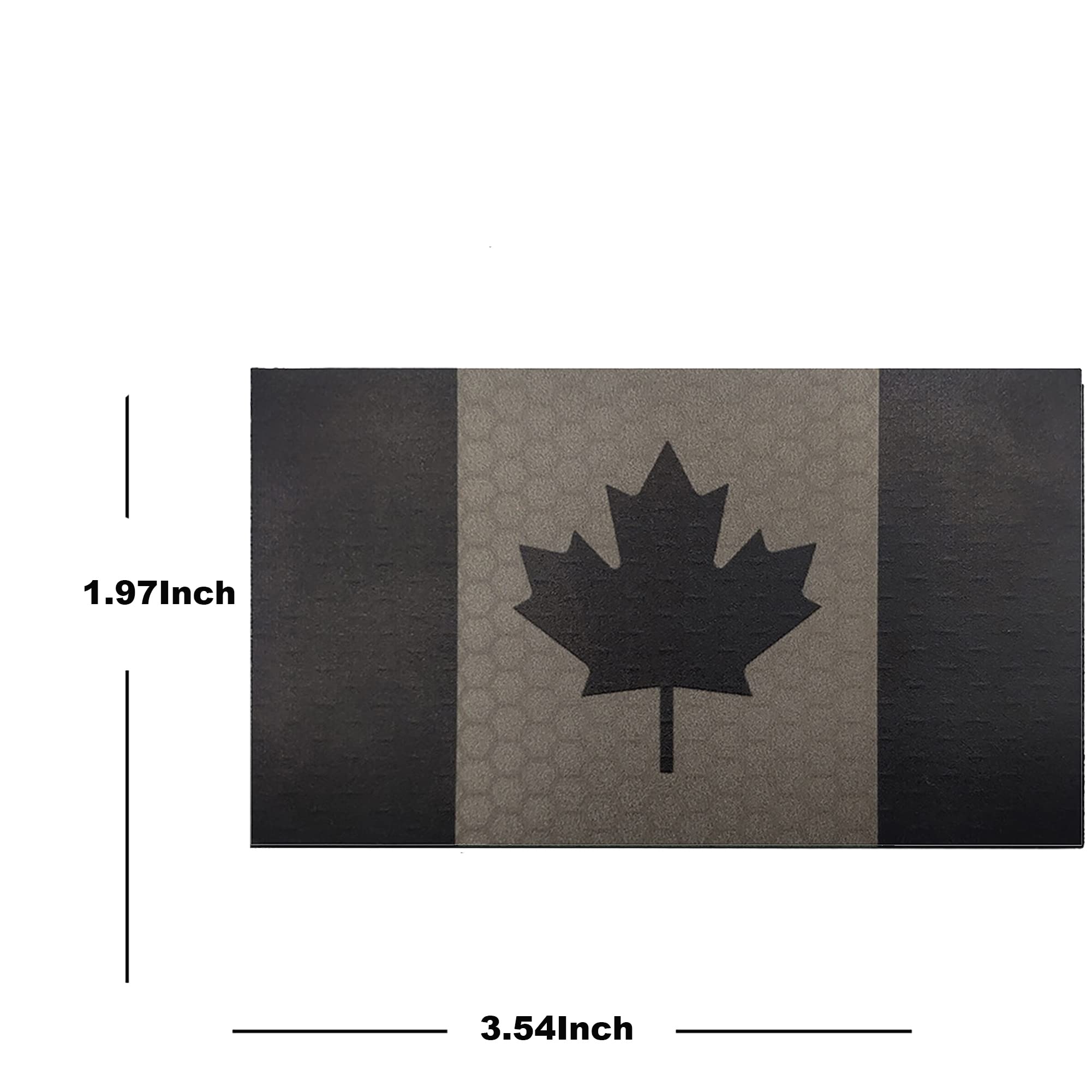 Infrared Reflective Canada Flag Patches Canadian Flags Patch Tactical Military Emblem Badges - Image 6
