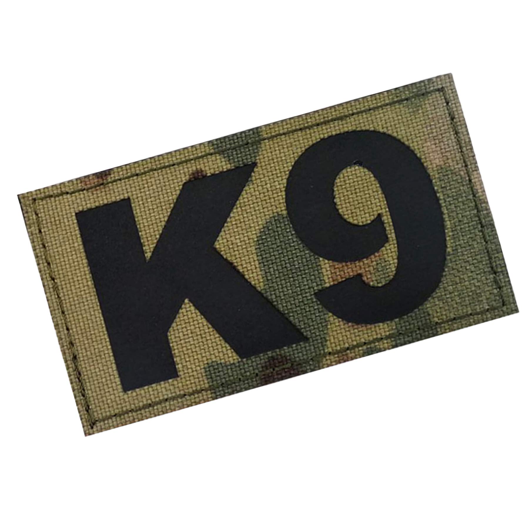 Infrared Reflective K9 Dog Patch, Military Tactical Armband Badges Sticker Gift Emblem Appliques with Hook and Loop Fastener Attach Sew on Patches, 3.54 x 1.97 Inch - Image 6