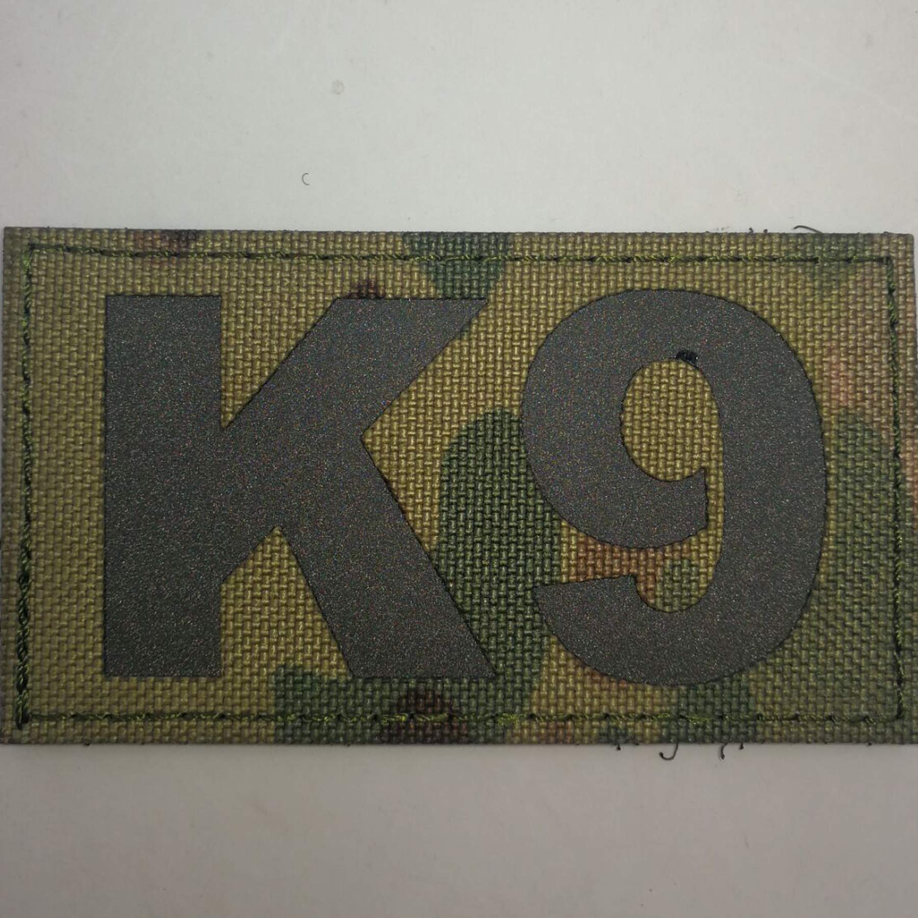 Infrared Reflective K9 Dog Patch, Military Tactical Armband Badges Sticker Gift Emblem Appliques with Hook and Loop Fastener Attach Sew on Patches, 3.54 x 1.97 Inch - Image 7