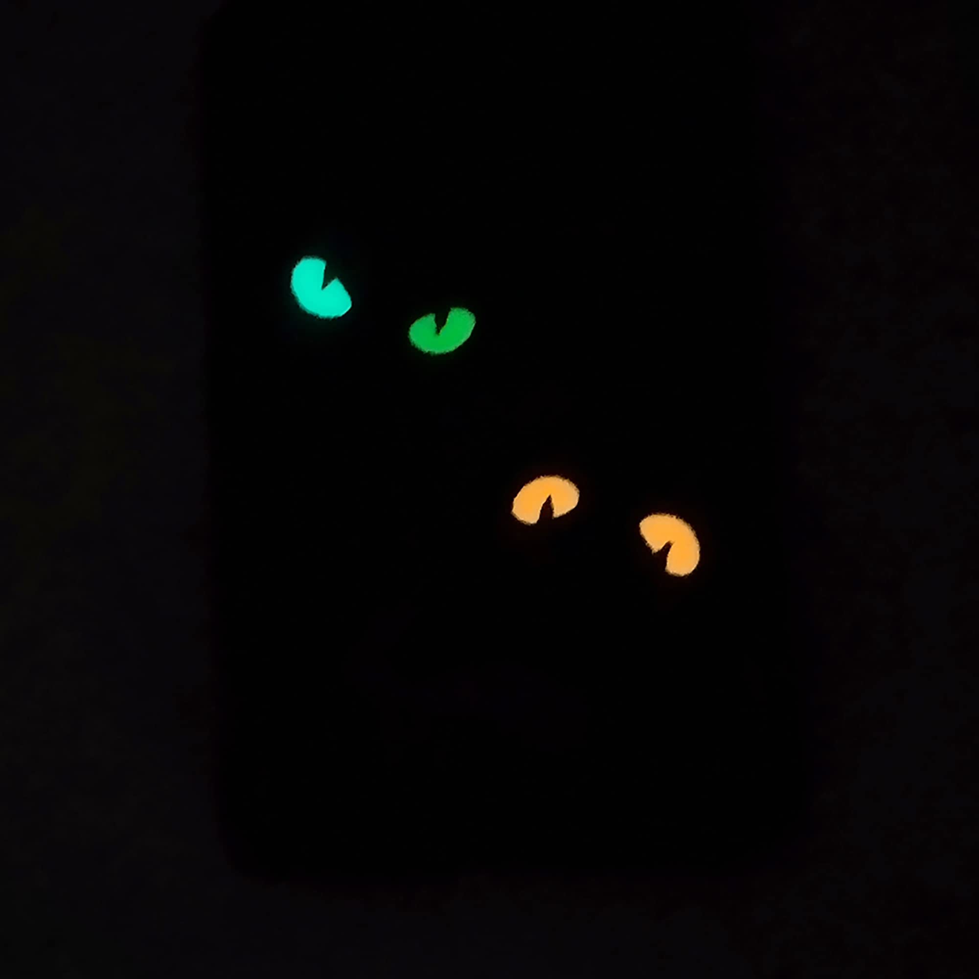 Infrared Reflective Queen of Spades Patches, Glowing in Dark Patch Luminous Cat Eyes Sewing Appliqque Tactical Military Emblem Badges - Image 3