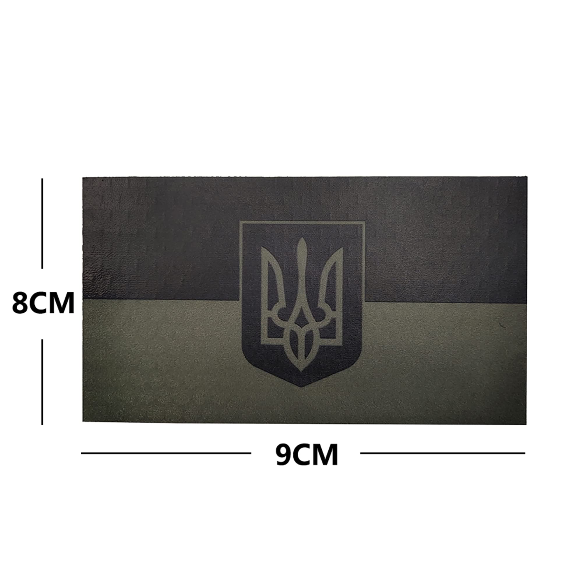 Infrared Reflective Ukraine Flag Patches Trident Ukrainian Coat of Arms Army Subdued Tactical Patch Decorative Appliques Emblem Armband Badges - Image 4
