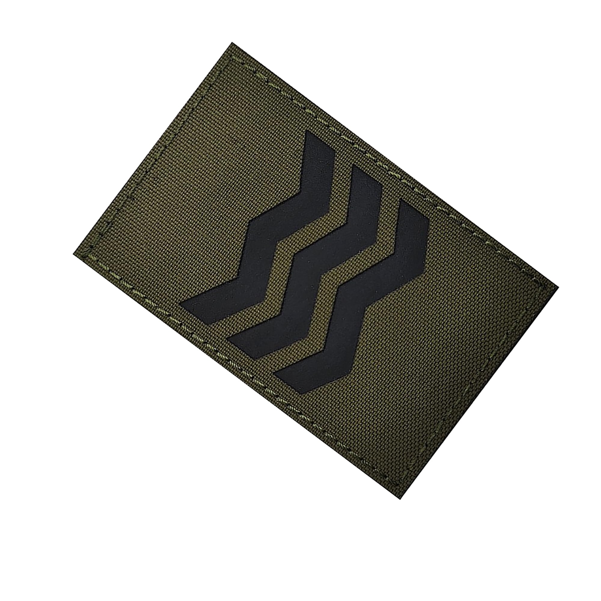Ireland Flag Reflective Tactical Patch with Hook and Loop Backing, Irish Tricolor Cloth Patches Appliques (Color-e) - Image 4