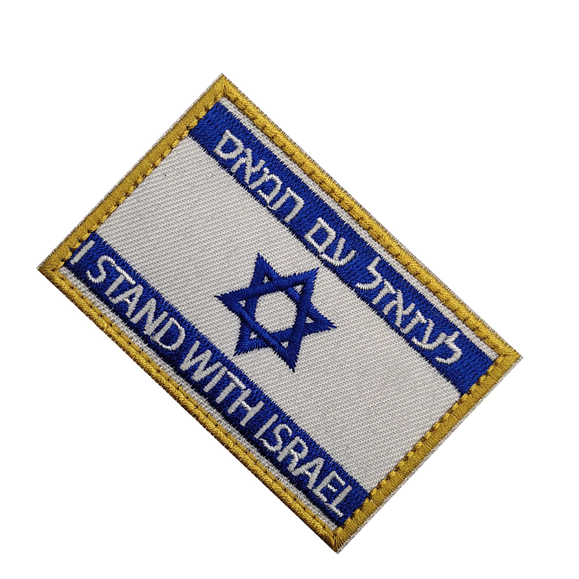 Israel Flag Embroidered Applique Patches - Israeli Jewish Star of David Flags Tactical Emblem Armband Badges National Country's Flag Uniform Embroidery Appliqué Patch - Image 5