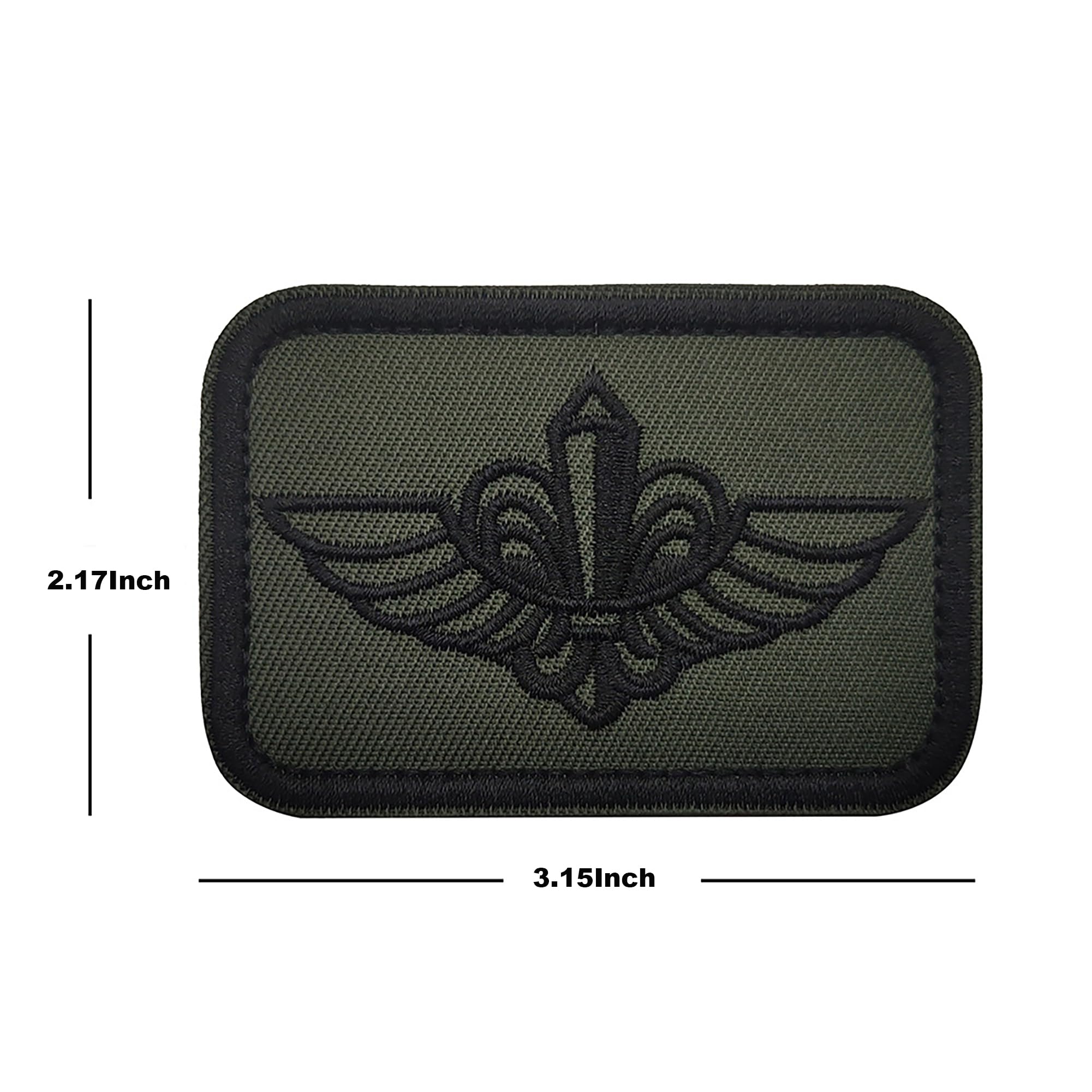 Israel Israeli Counterterrorism Mossad North Wolves Airsoft Team Embroidered Applique Patches Military Morale Emblem Armband Badges Embroidery Appliqué Patch - Image 2