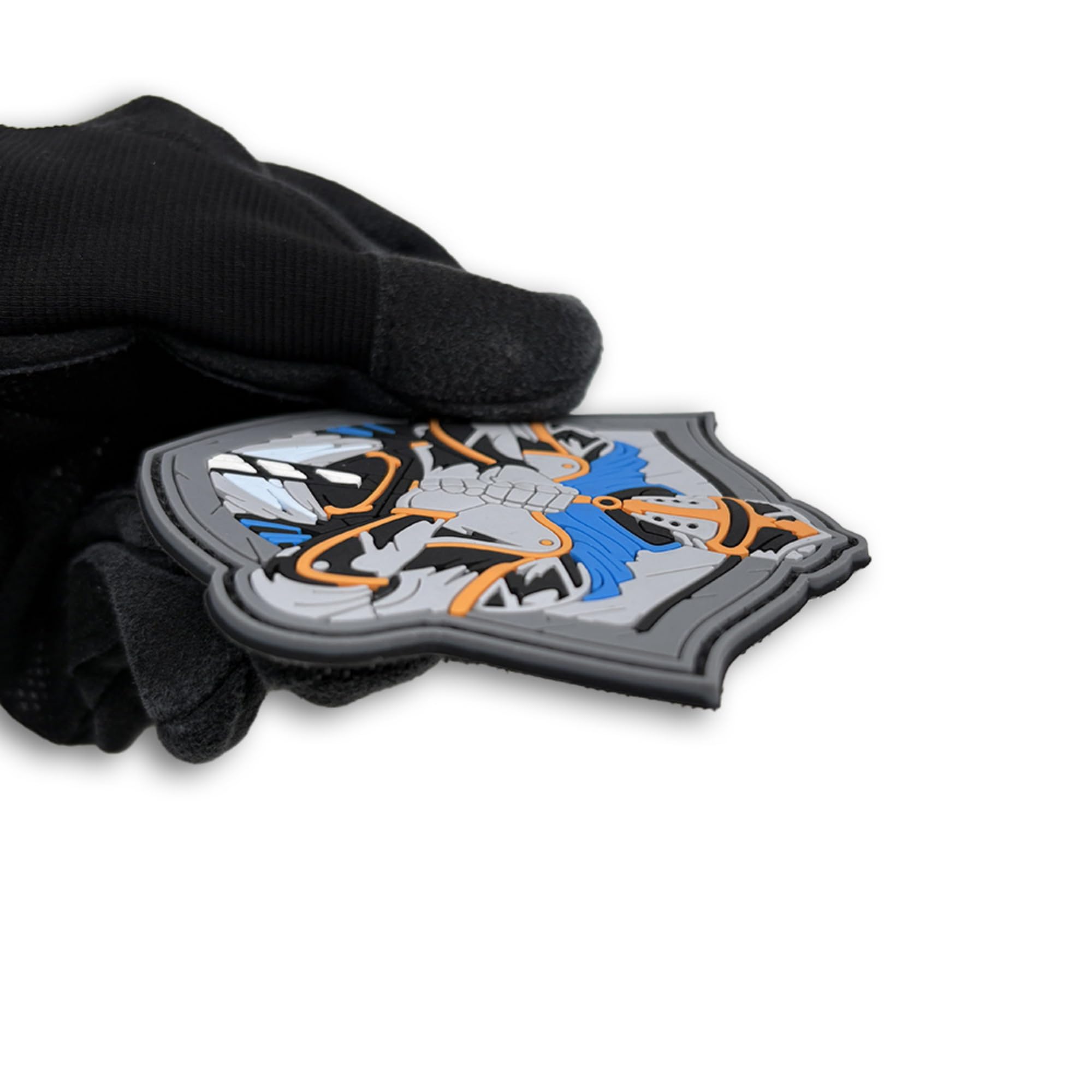 Medieval Knight PVC Morale Patch, Shield Design with Hook and Loop Backing, 3.15 x 3.54 Inch, Tactical Badge for Backpacks - Image 5