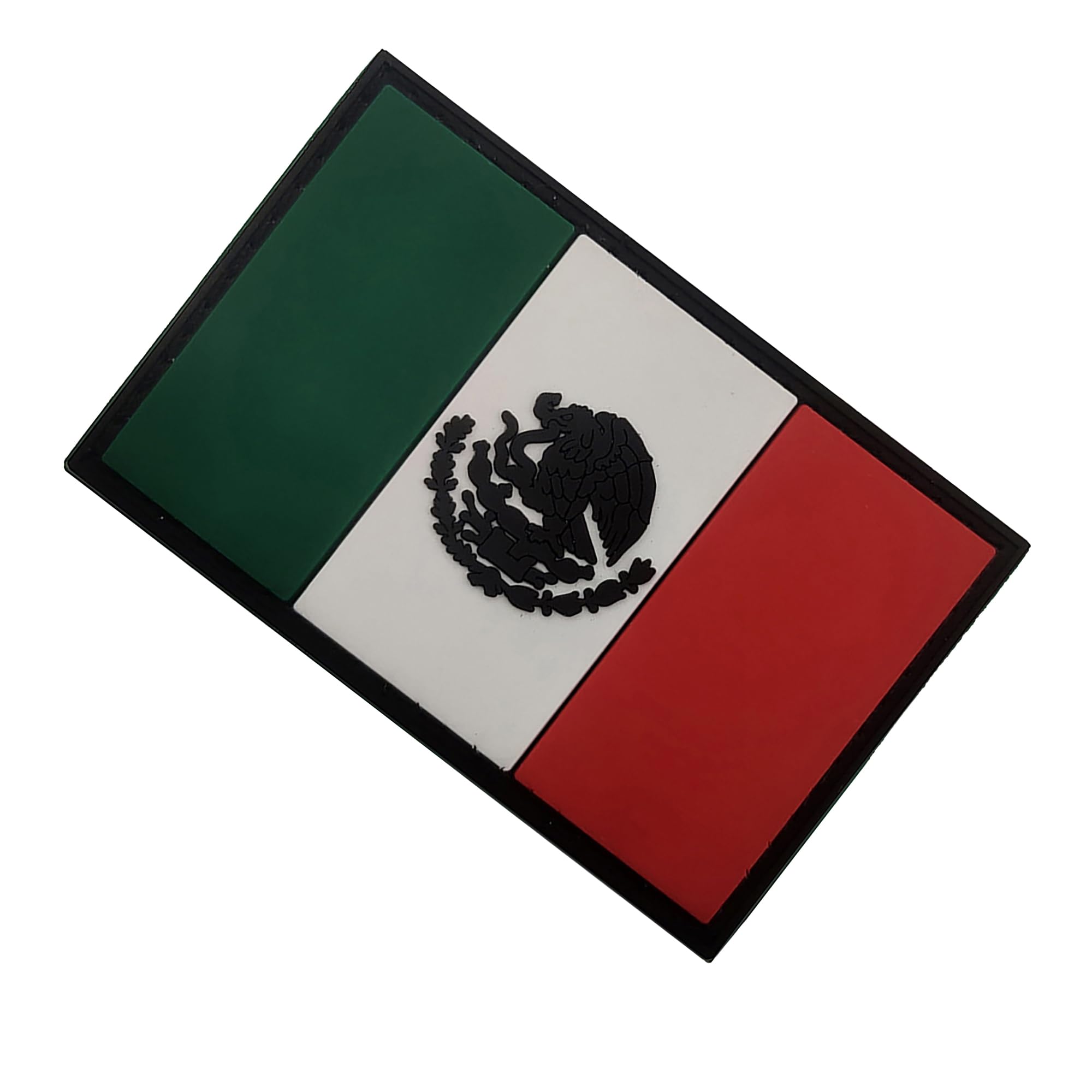 Mexico Flag Morale PVC Rubber Patches Appliques, Mexican Flag Emblem Badges - Image 5