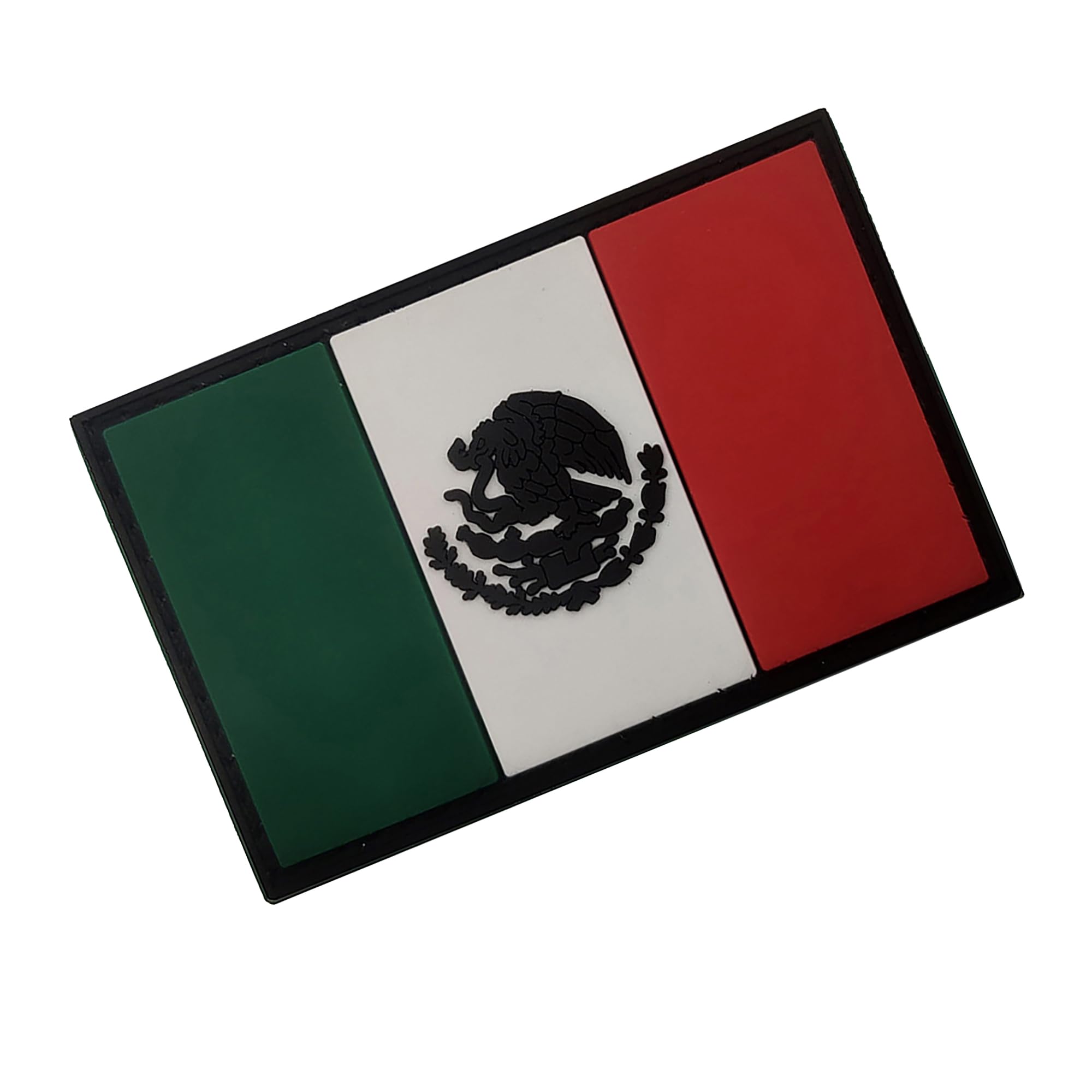 Mexico Flag Morale PVC Rubber Patches Appliques, Mexican Flag Emblem Badges - Image 6