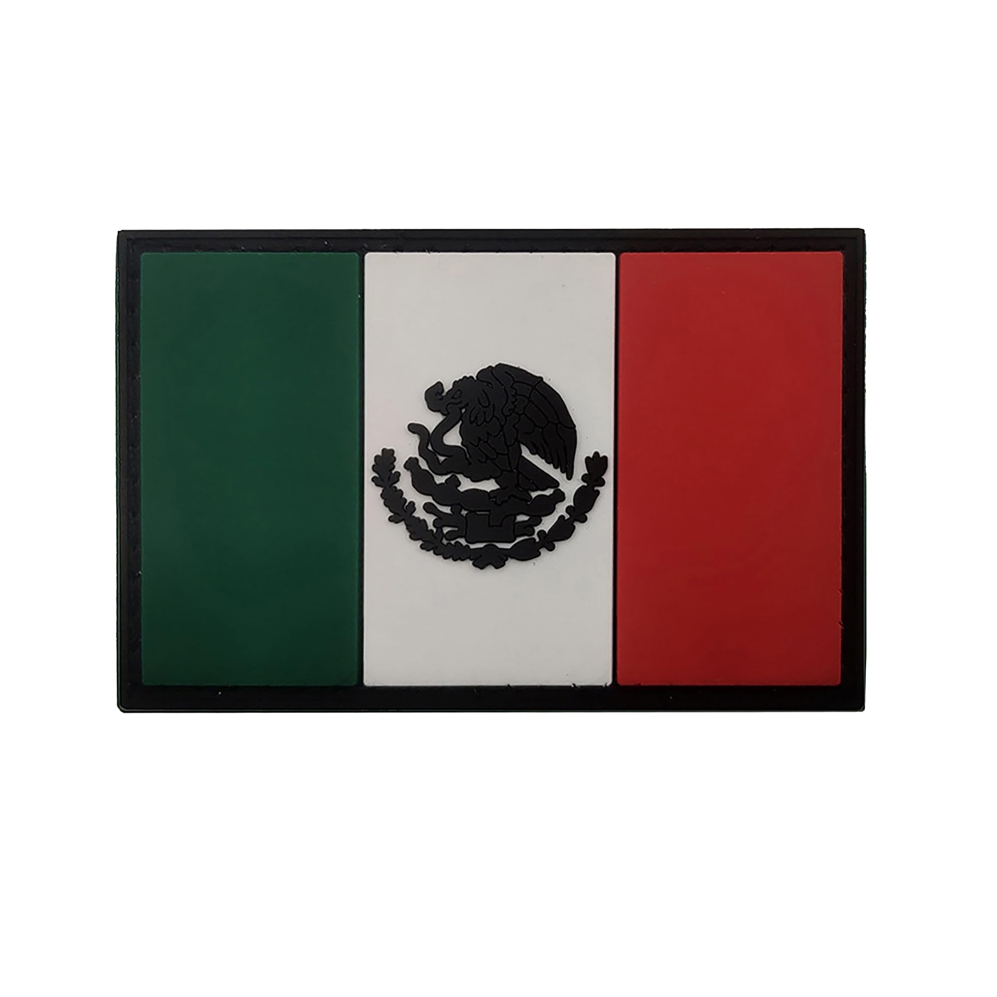 Mexico Flag Morale PVC Rubber Patches Appliques, Mexican Flag Emblem Badges - Image 7