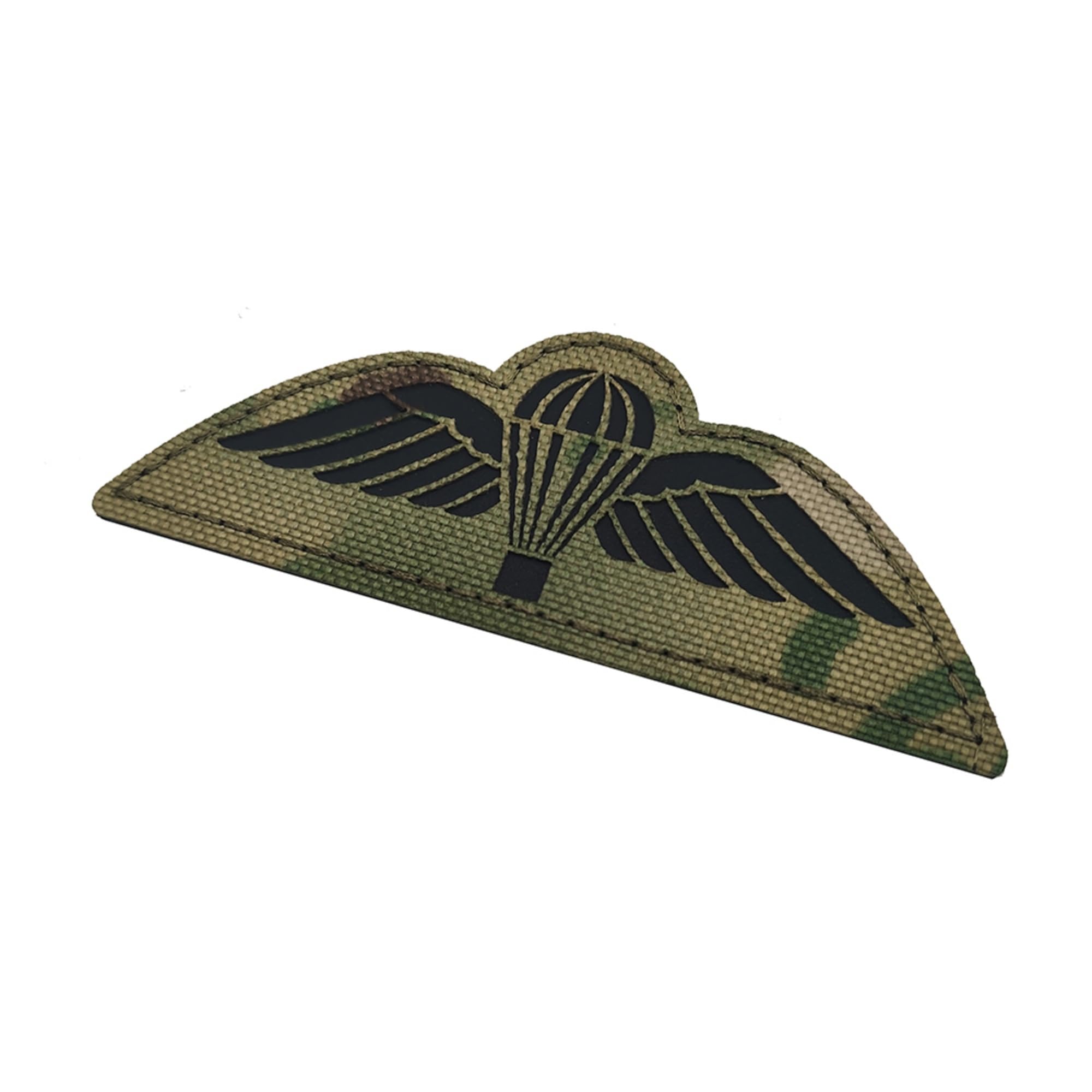 Military Parachute Wing Reflective Patches, Hook and Loop Fastener Backing, 3.94 x 1.57 Inches, 2-Pack - Image 8