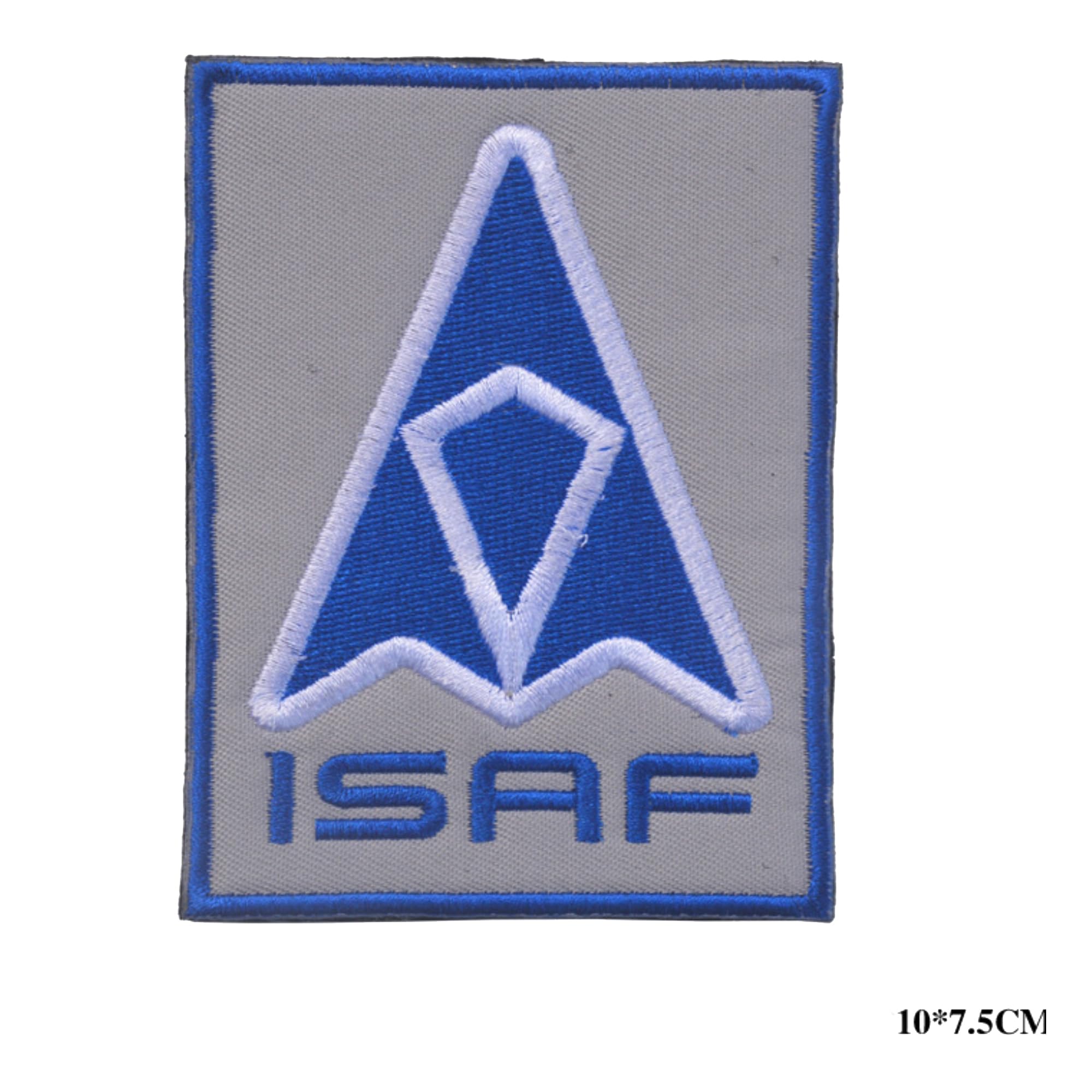 Military Patch Collection, Afghanistan Special Forces and ISAF Emblems, Hook and Loop Backing, 8-Piece Set - Image 6