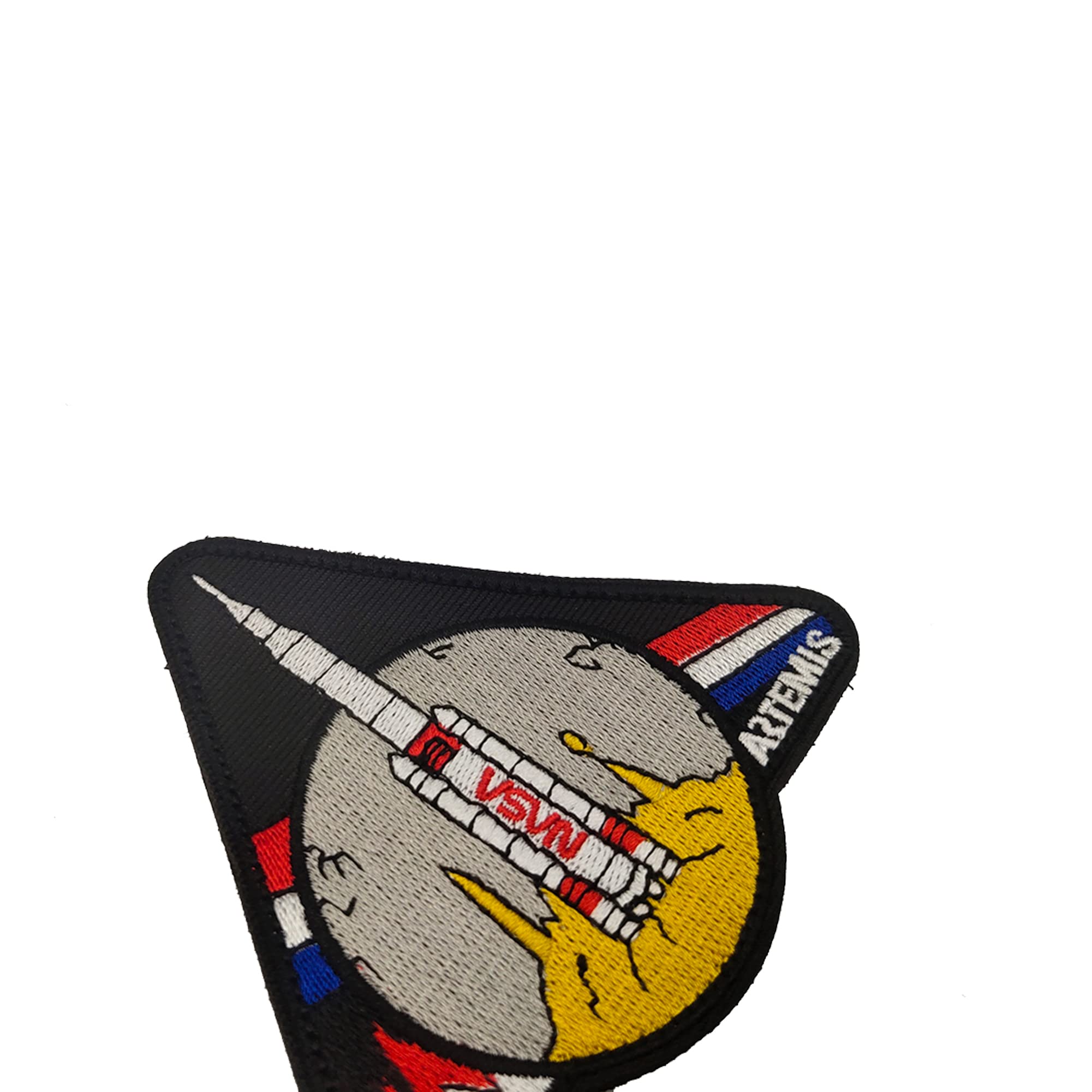 Moon Rocket Space Exploration Mission Embroidered Applique Patches Funny Embroidered Appliqué Patches Tactical Military Combat Armband Badges - Image 7