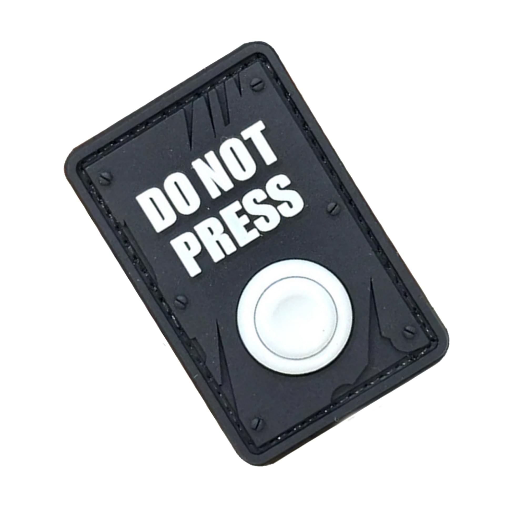 ODSP Do Not Press PVC Morale Patches, 3.15 x 1.97 Inches, Glow in Dark, Hook and Loop Backing, 2-Pack - Image 5