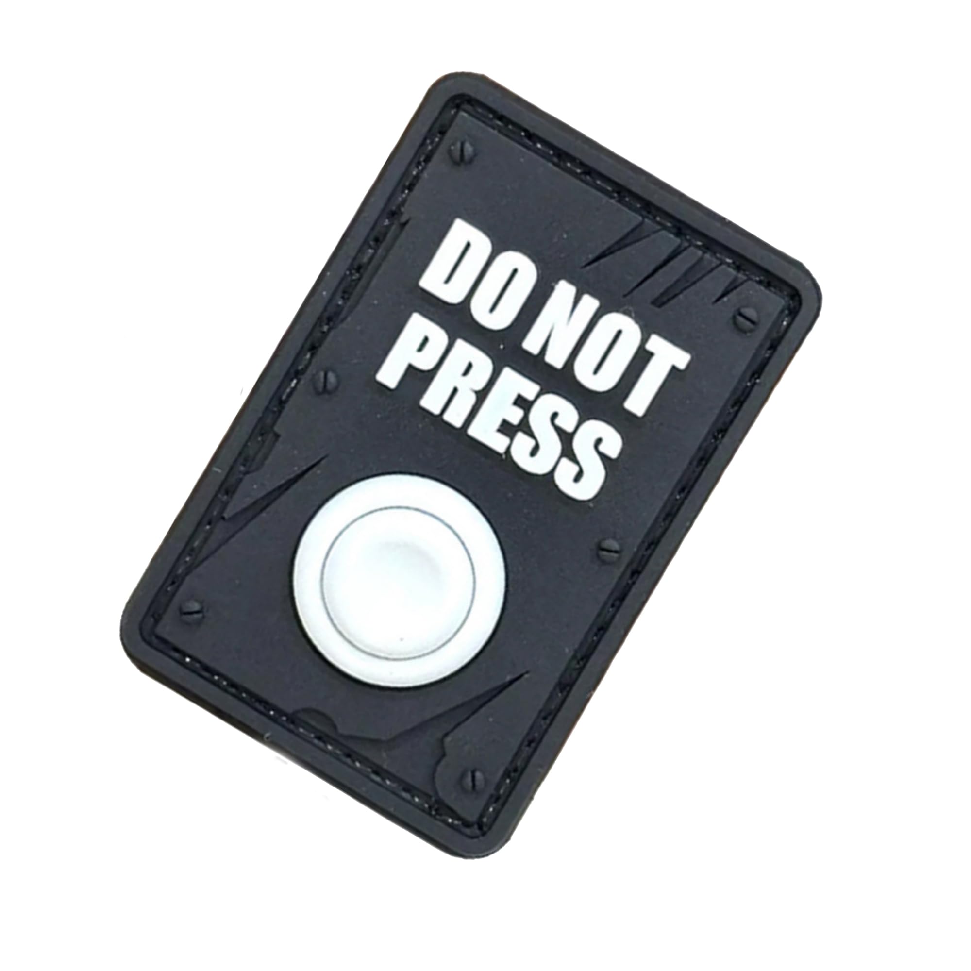 ODSP Do Not Press PVC Morale Patches, 3.15 x 1.97 Inches, Glow in Dark, Hook and Loop Backing, 2-Pack - Image 6