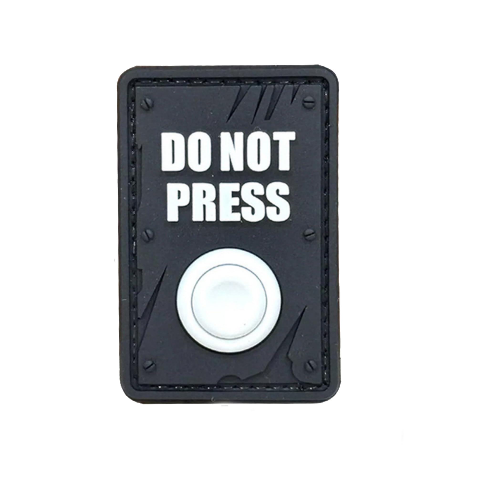 ODSP Do Not Press PVC Morale Patches, 3.15 x 1.97 Inches, Glow in Dark, Hook and Loop Backing, 2-Pack - Image 7