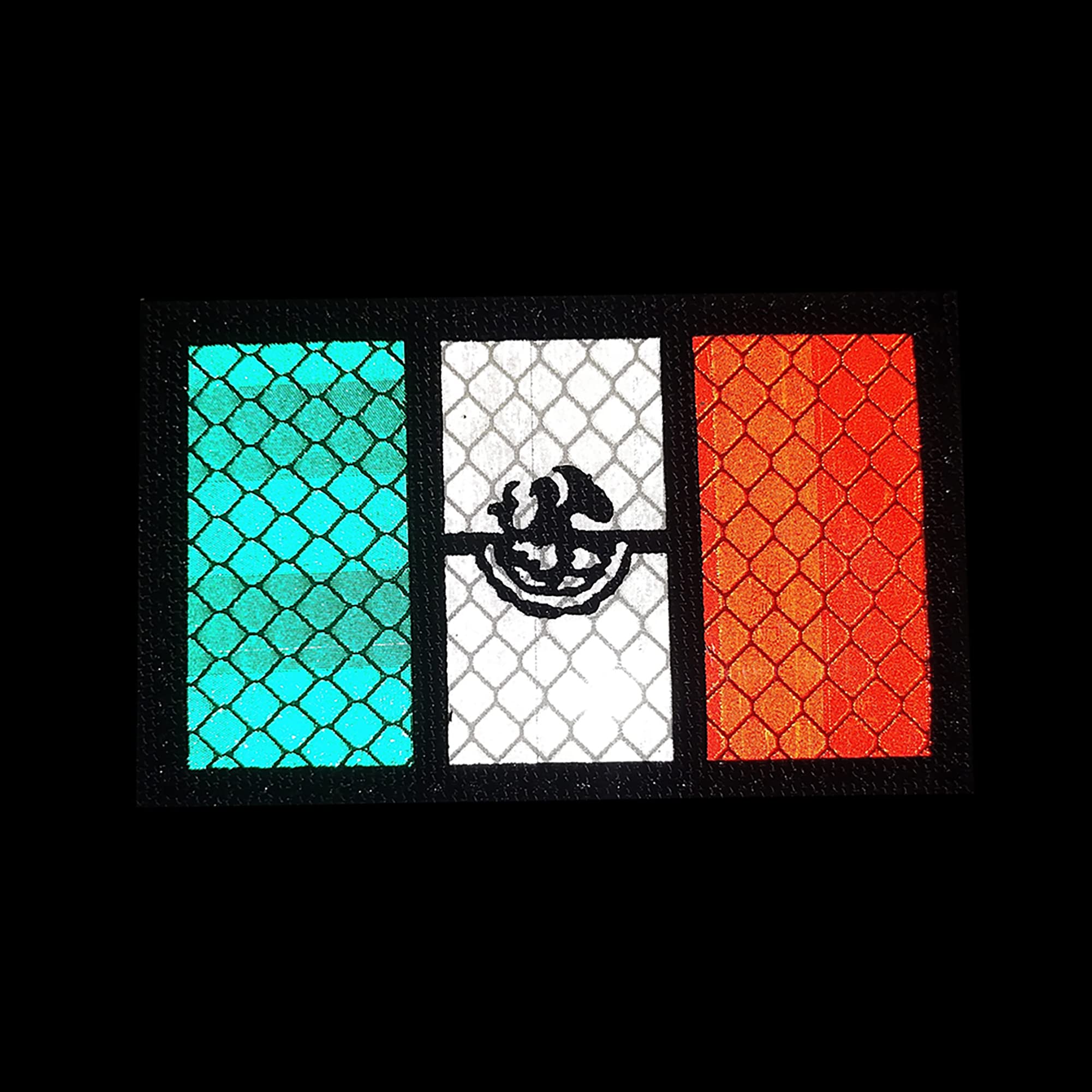 ODSP Infrared Reflective Mexico Flag Patches Mexican Flags Patch Appliques Tactical Military Emblem Badges - Image 3