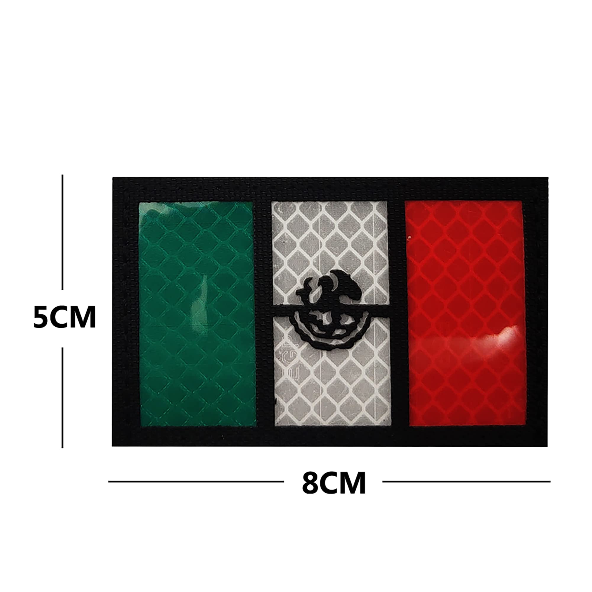 ODSP Infrared Reflective Mexico Flag Patches Mexican Flags Patch Appliques Tactical Military Emblem Badges - Image 5