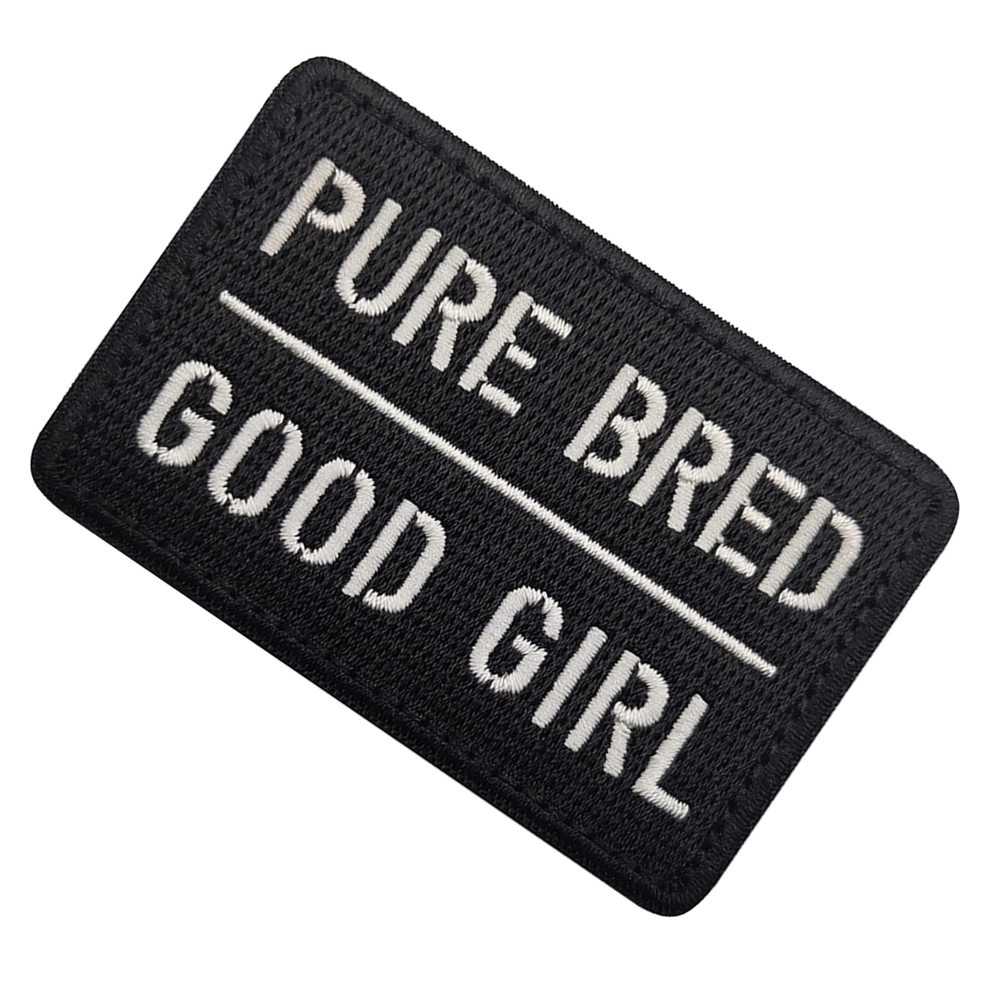 ODSP Purebred Good Girl Embroidered Appliqué Patches Sewing Fabric Funny Applique Patches Tactical Morale Military Emblem Badges - Image 5