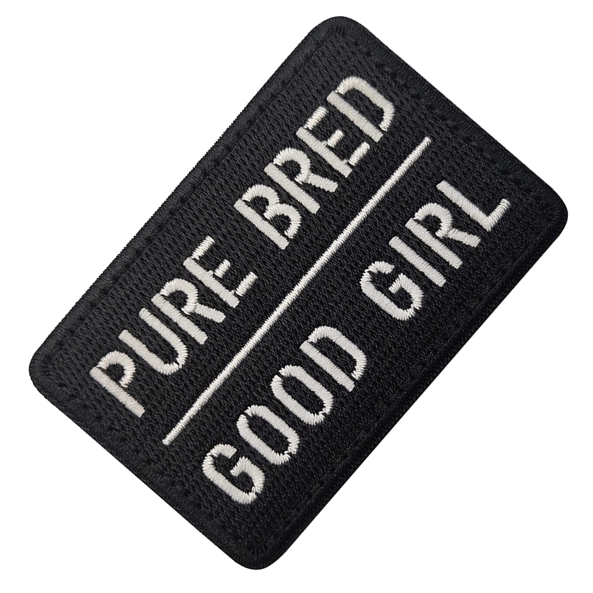 ODSP Purebred Good Girl Embroidered Appliqué Patches Sewing Fabric Funny Applique Patches Tactical Morale Military Emblem Badges - Image 6