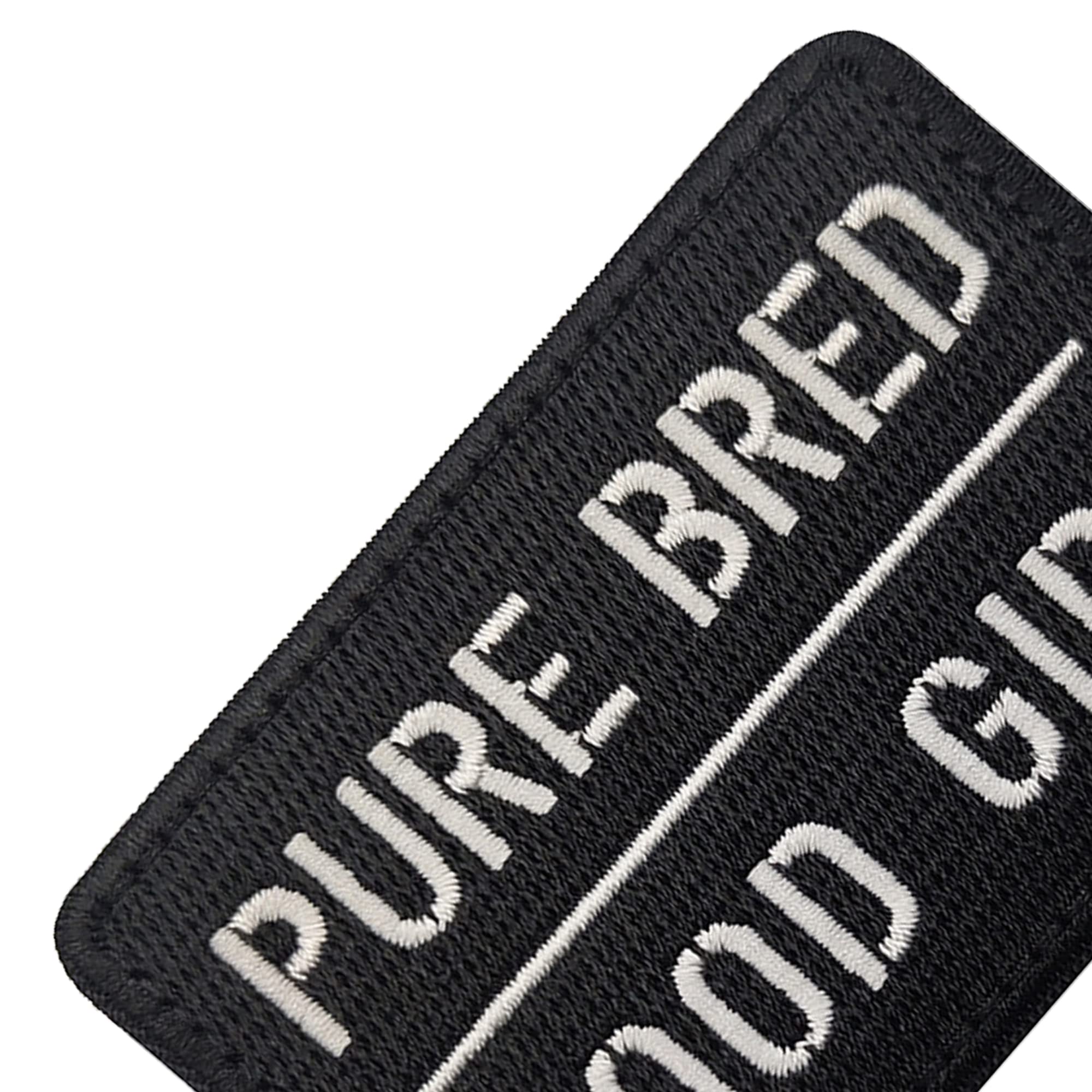 ODSP Purebred Good Girl Embroidered Appliqué Patches Sewing Fabric Funny Applique Patches Tactical Morale Military Emblem Badges - Image 7