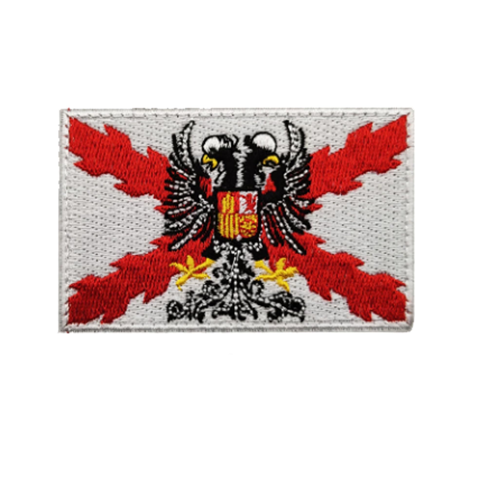 ODSP Spanish Flag Tactical Patches, Spain Flag Fabric Appliques Patch, 3.15 x 1.97 Inches, Hook and Loop Fastener Backing, 2-Pack - Image 6