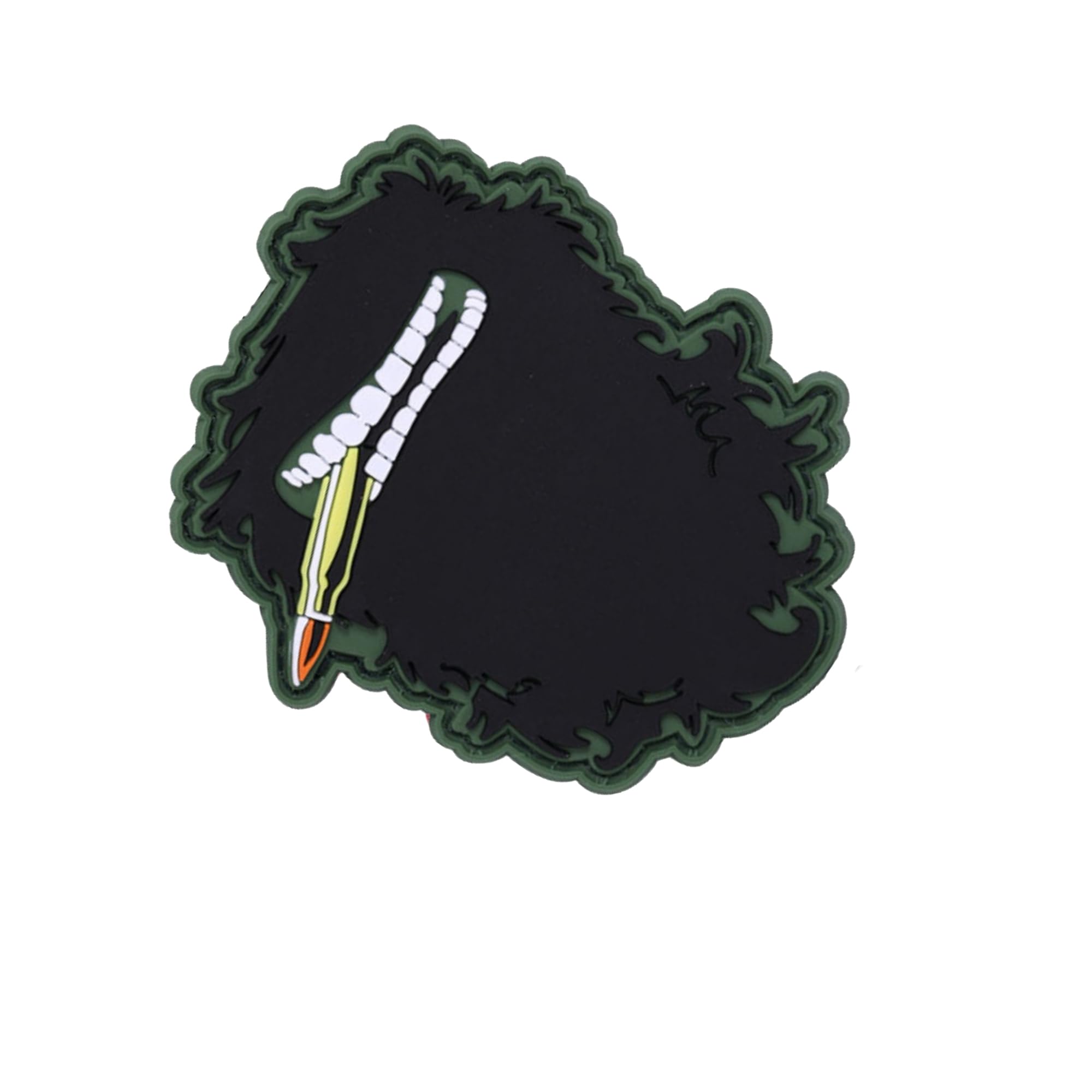 ODSP Tactical PVC Morale Patches with Hook and Loop Backing, Green Bullet Design, 3.3 x 2.75 Inches, 2-Pack - Image 5