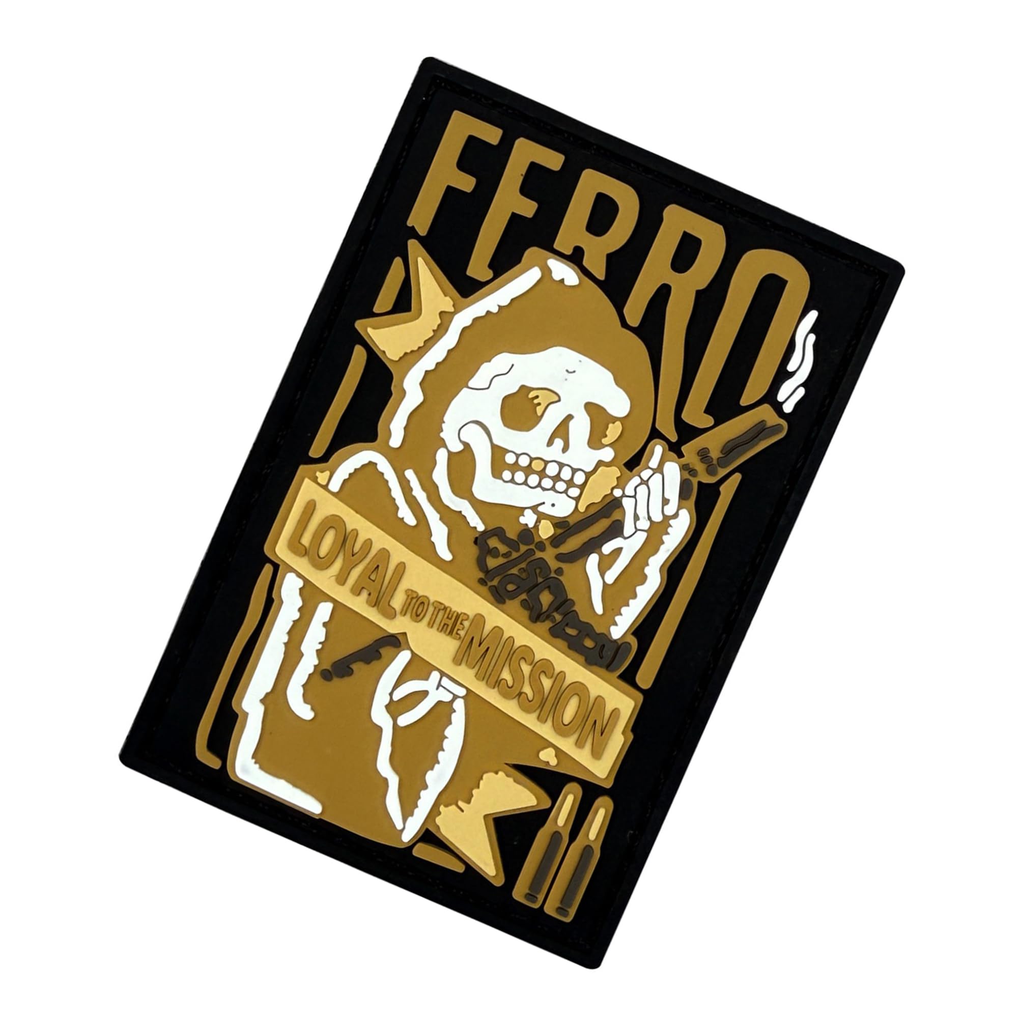 ODSP Tactical Skull Morale PVC Rubber Luminous Patches, Glow in Dark, Hook and Loop Backing, 3.3 x 2.2 Inch - Image 7