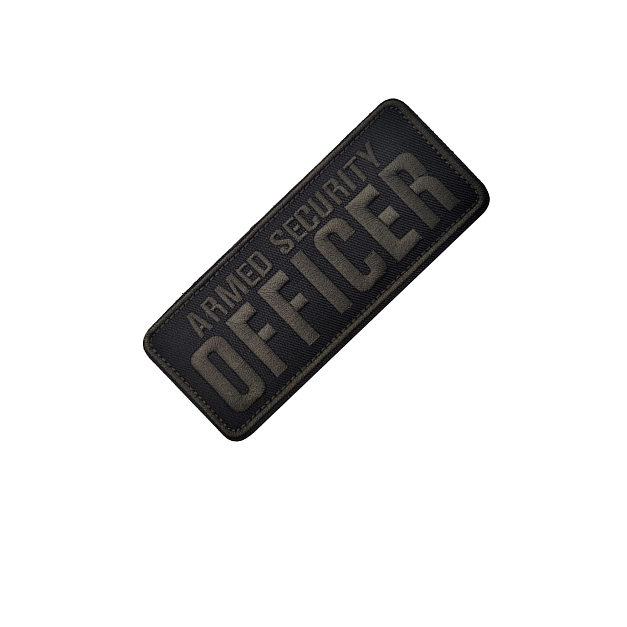 Officer Patch Armed Security Embroidered Patches Tactical Halloween Cosplay Costume Sewing Appliques Emblem Armband Badges for Motorcycle Rider or Bikers Veteran Vest 5.12x1.97Inch - Image 6