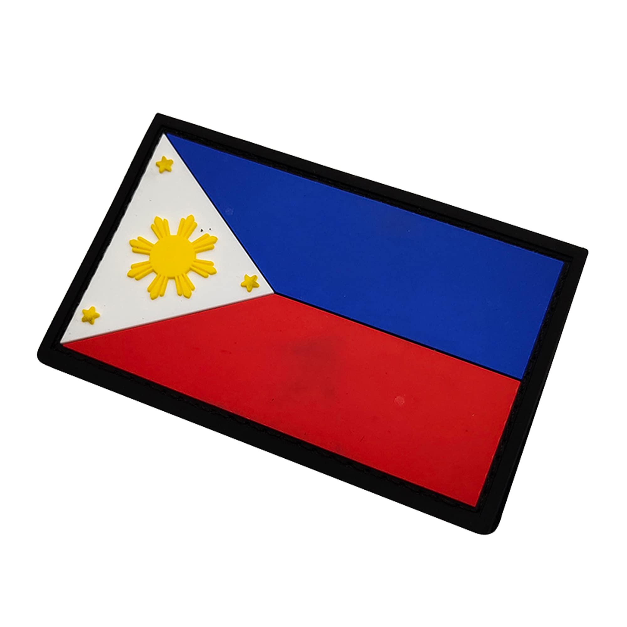Philippines Flag Tactical PVC Patches - Philippine Flags Military Patch - Hook Backing Fasteners Appliques Decorate Badges - Image 5